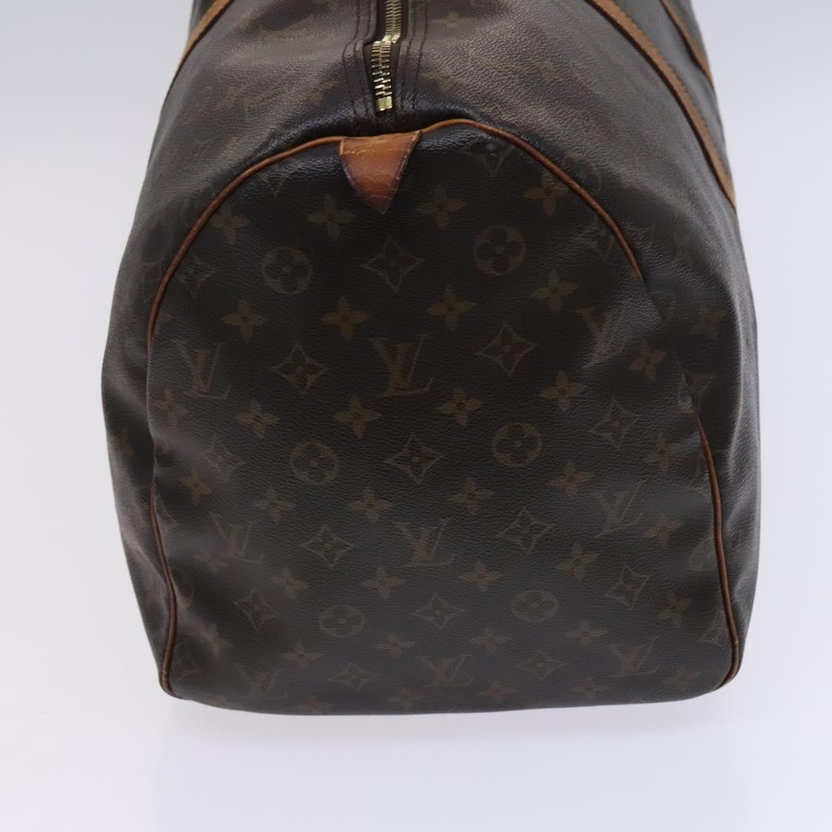 Louis Vuitton Keepall Monogram Canvas Brown Canvas Travel Bag Bag (Pre-Owned)