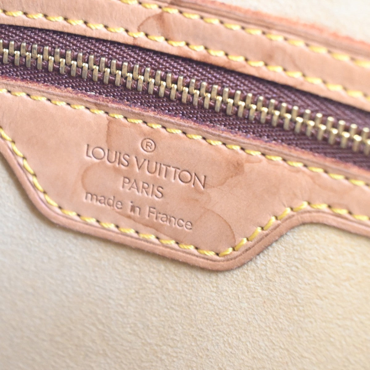 Louis Vuitton Looping Monogram Canvas Brown Canvas Handbag (Pre-Owned)