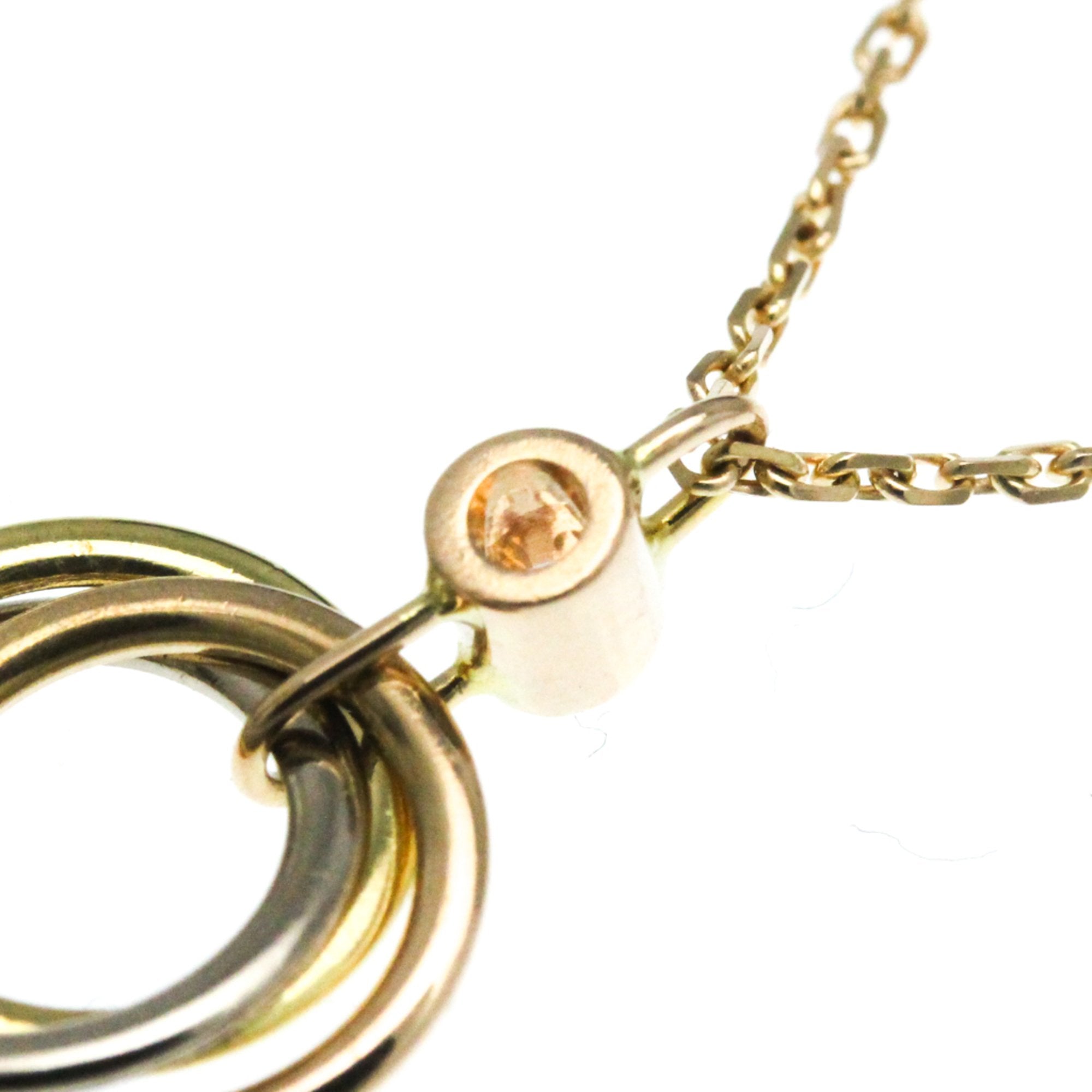 Cartier Baby Trinity Gold Yellow Gold Necklace Jewelry (Pre-Owned)