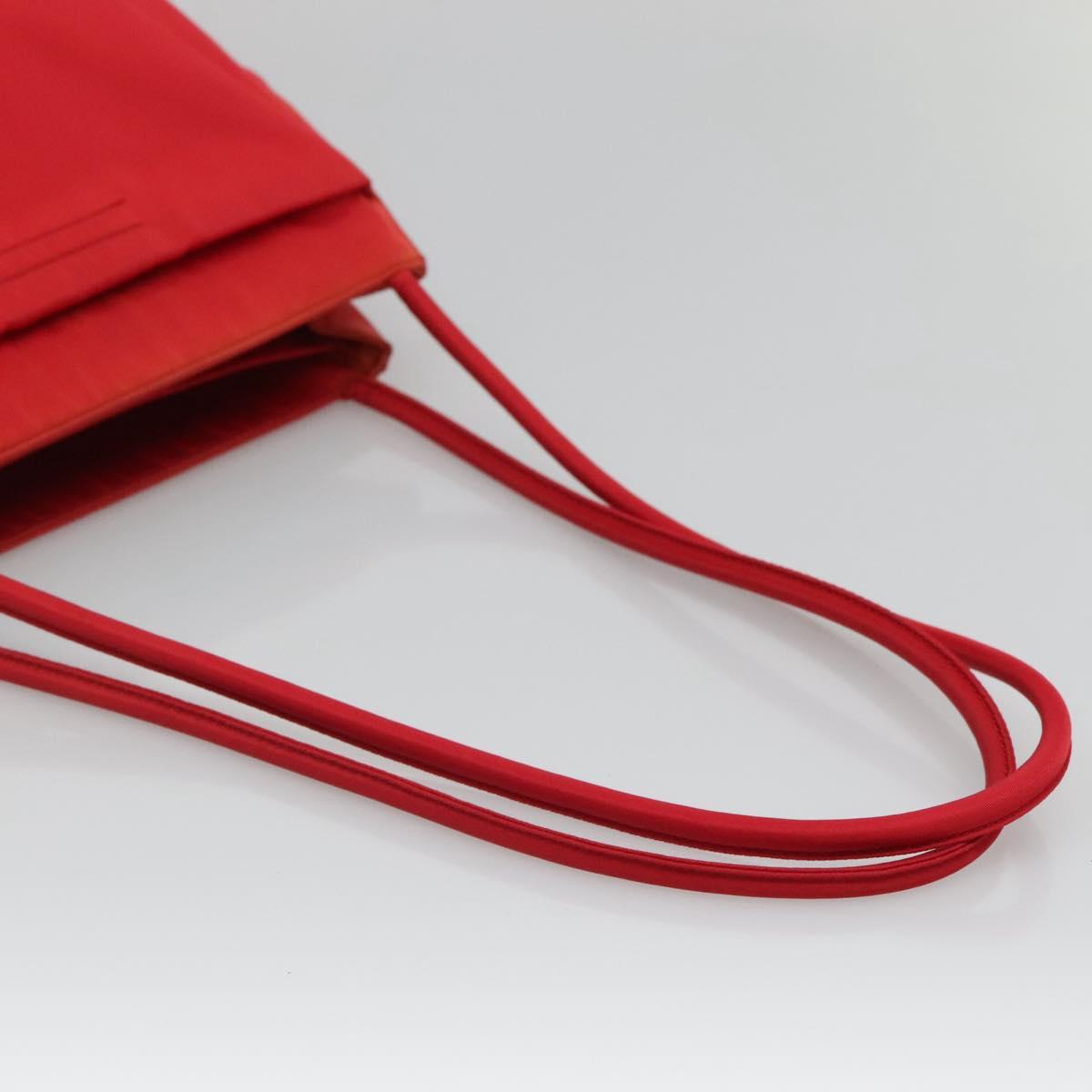 Prada Re-Nylon Red Synthetic Shoulder Bag (Pre-Owned)
