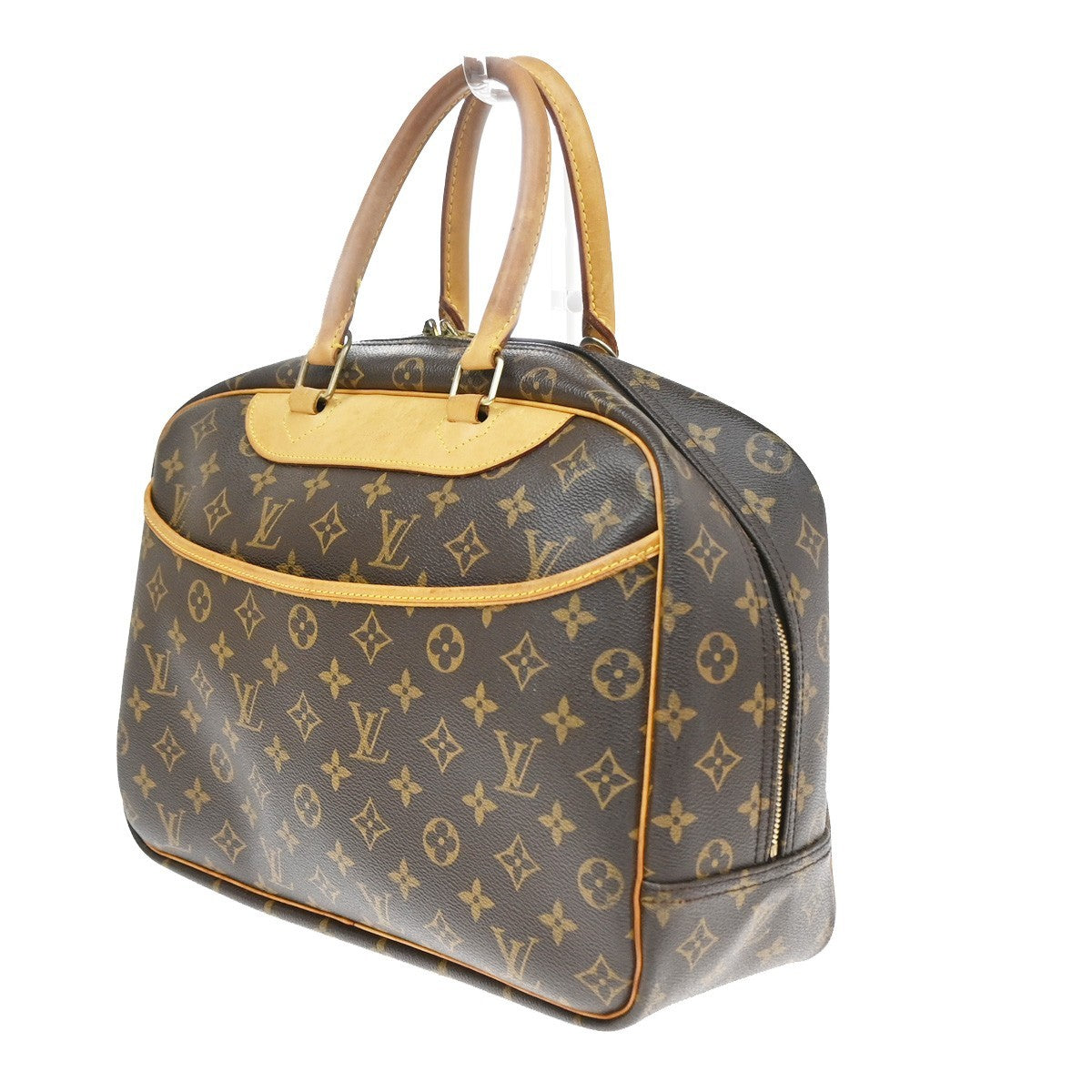 Louis Vuitton Trouville Monogram Canvas Brown Canvas Handbag (Pre-Owned)