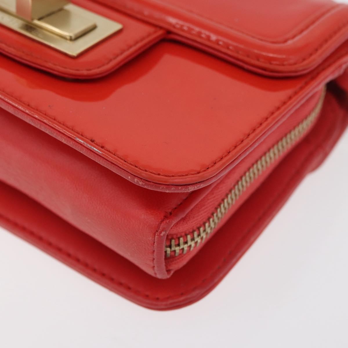 Chanel Reissue 2.55 Clutch Patent Leather Red Patent_Leather Shoulder Bag Bag (Pre-Owned)