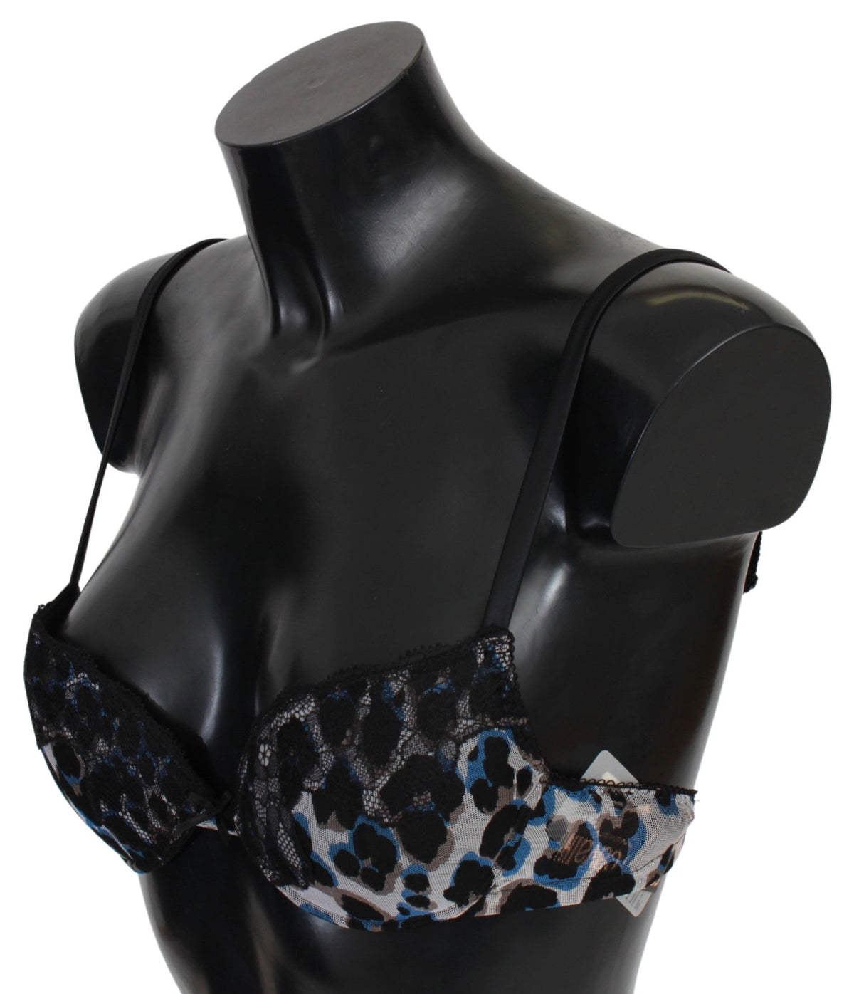 Roberto Cavalli Black Lace Reggiseno Nylon Bra Women's Underwear