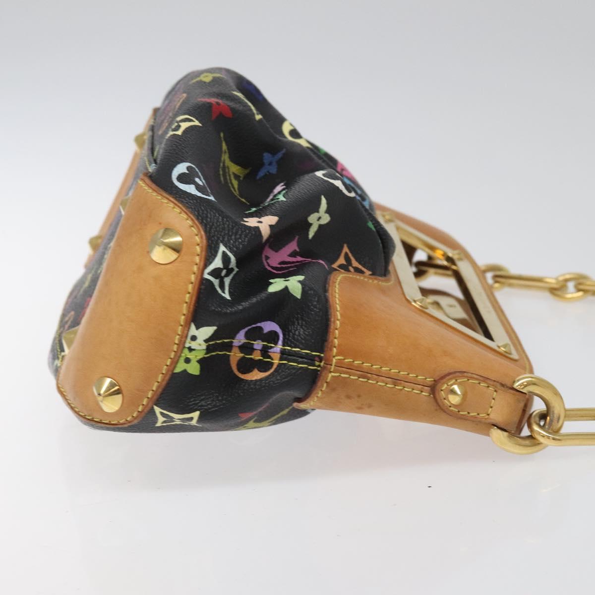Louis Vuitton Judy Black Canvas Shoulder Bag (Pre-Owned)