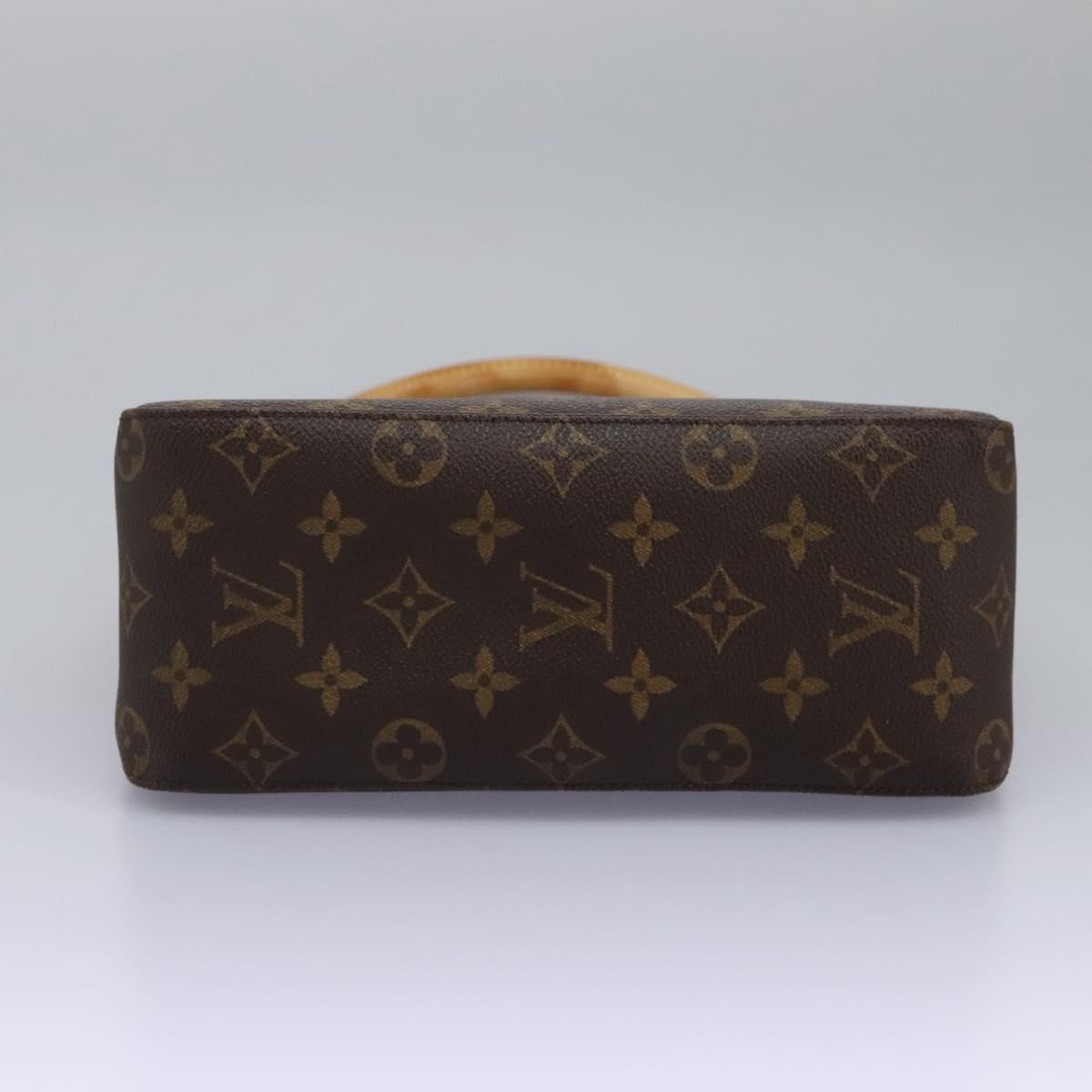 Louis Vuitton Looping Mm Brown Canvas Shoulder Bag (Pre-Owned)