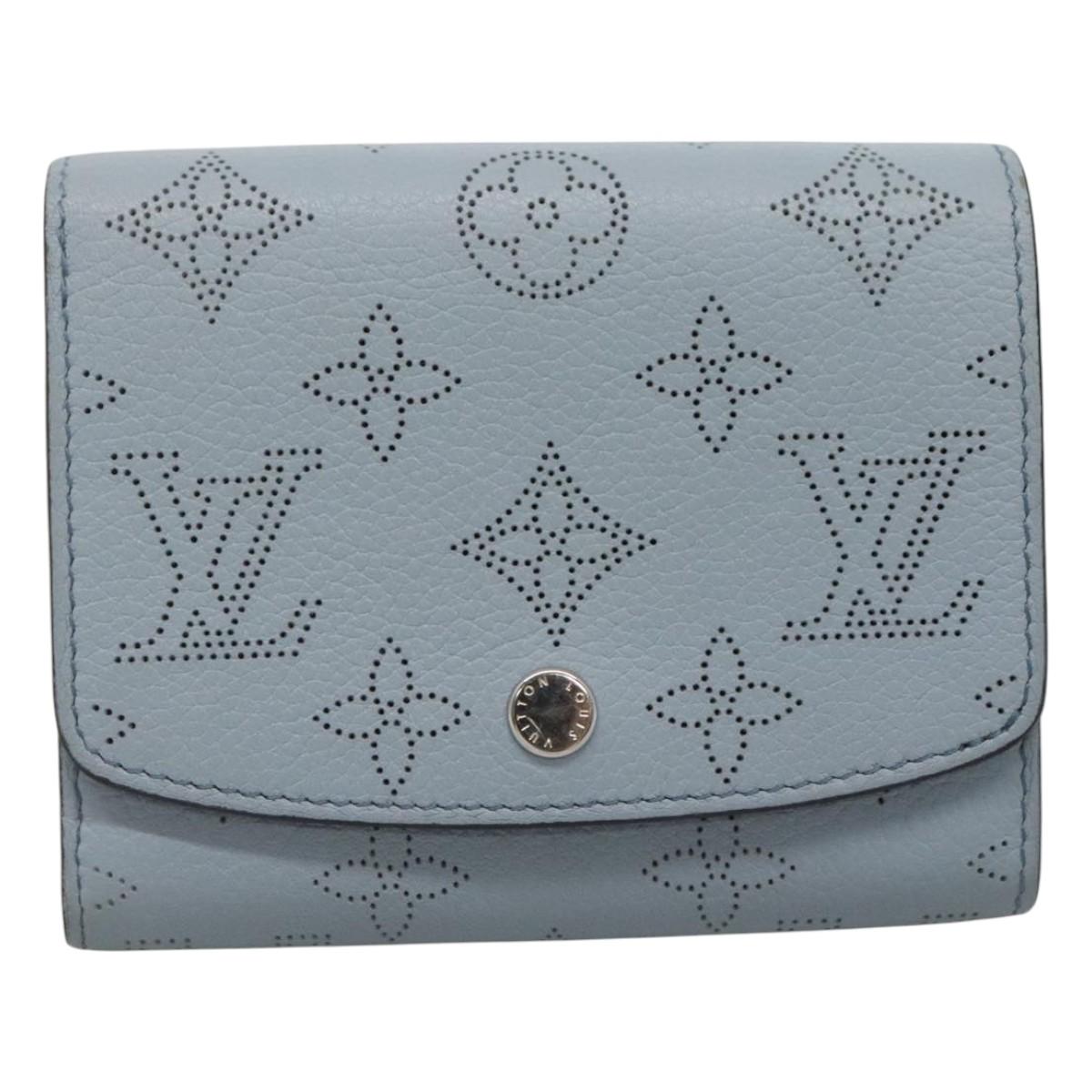 Louis Vuitton Iris Blue Leather Wallet (Pre-Owned)