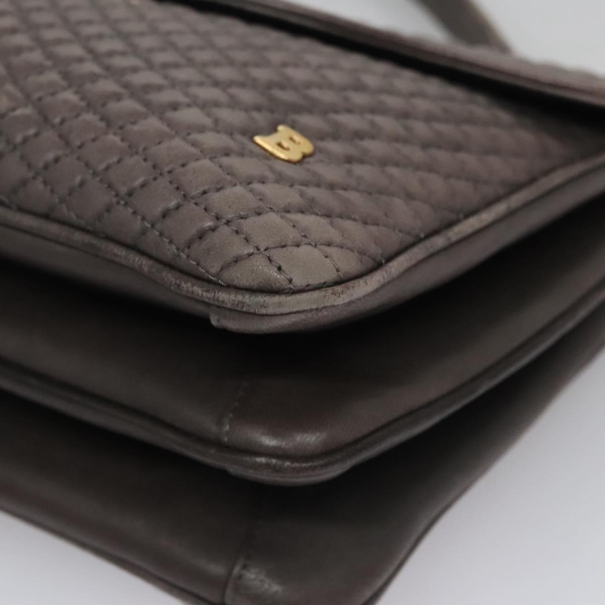 Bally Brown Leather Handbag (Pre-Owned)