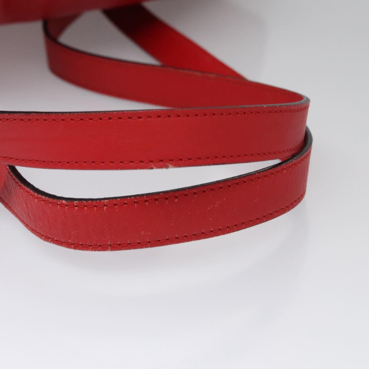 Céline Red Leather Backpack Bag (Pre-Owned)