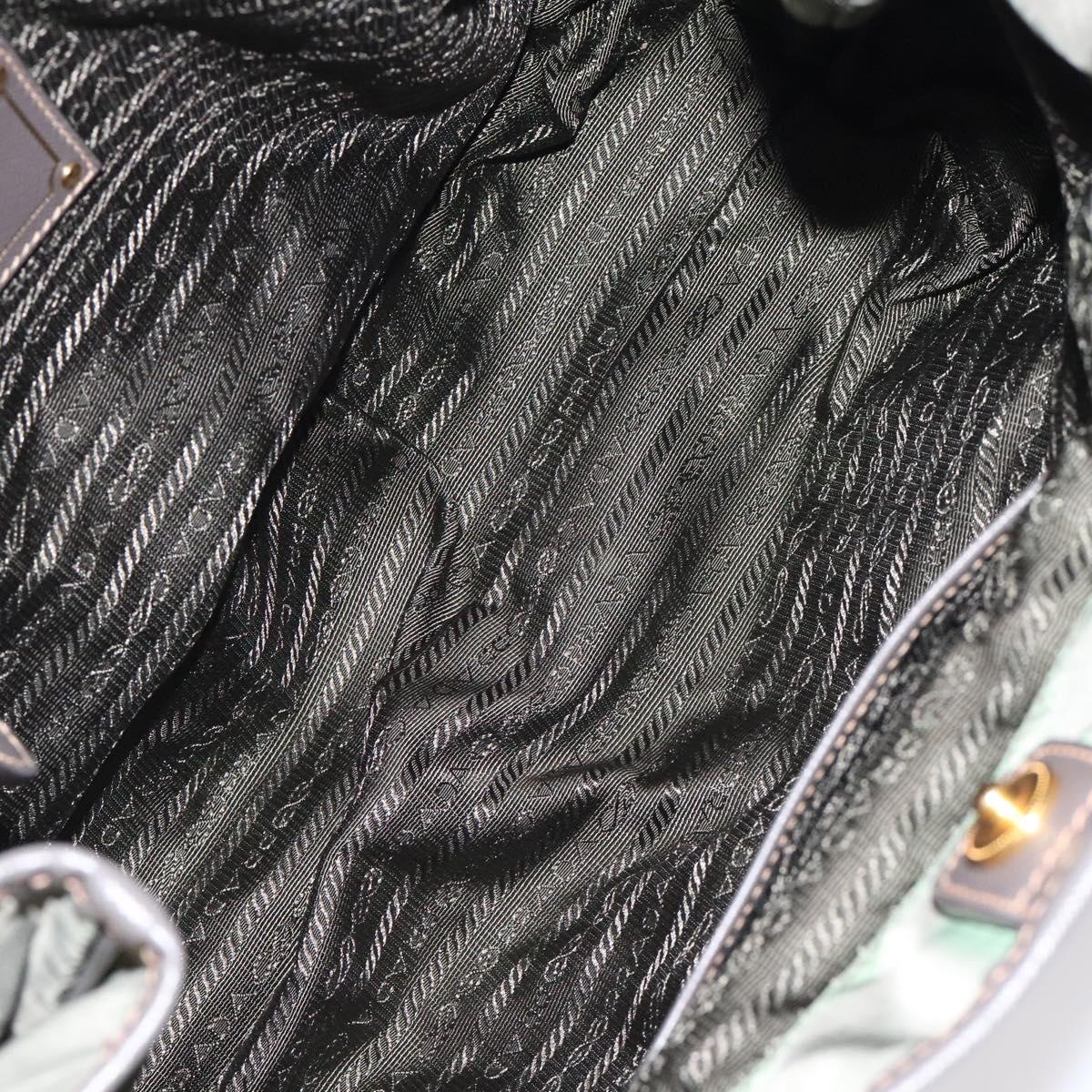 Prada Tessuto Khaki Nylon Tote Bag (Pre-Owned)