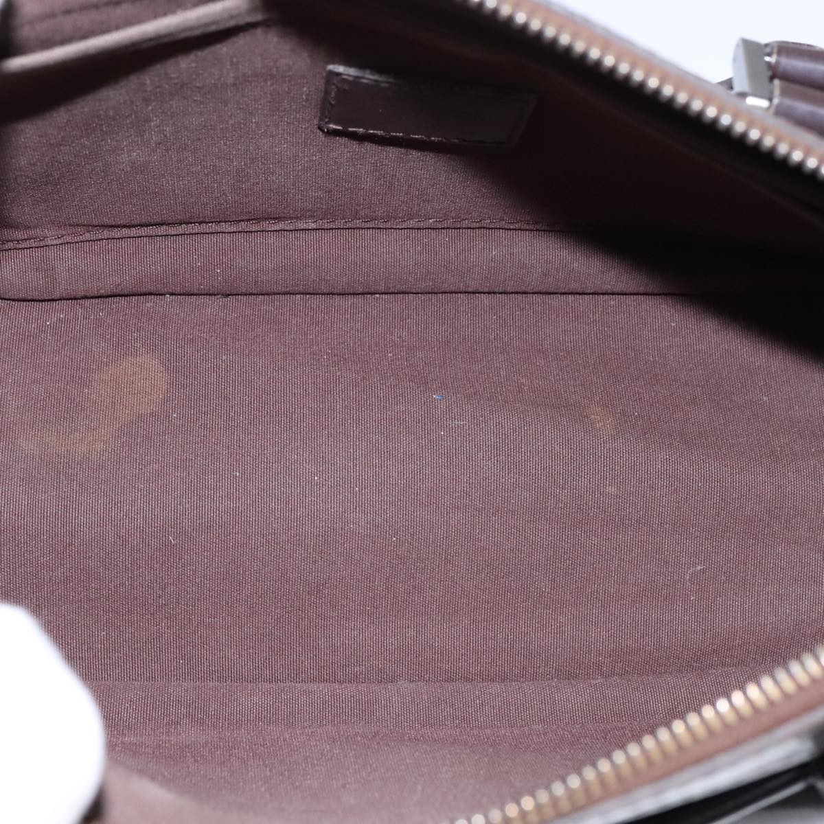 Louis Vuitton Danura Brown Leather Handbag (Pre-Owned)