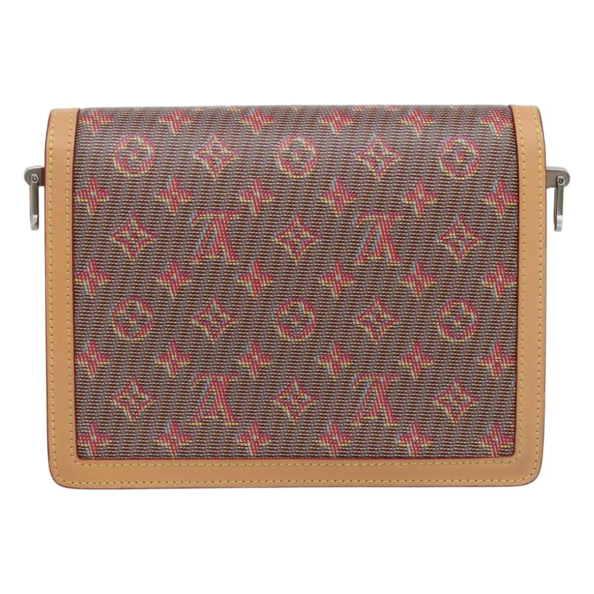Louis Vuitton Dauphine Pink Canvas Shoulder Bag (Pre-Owned)