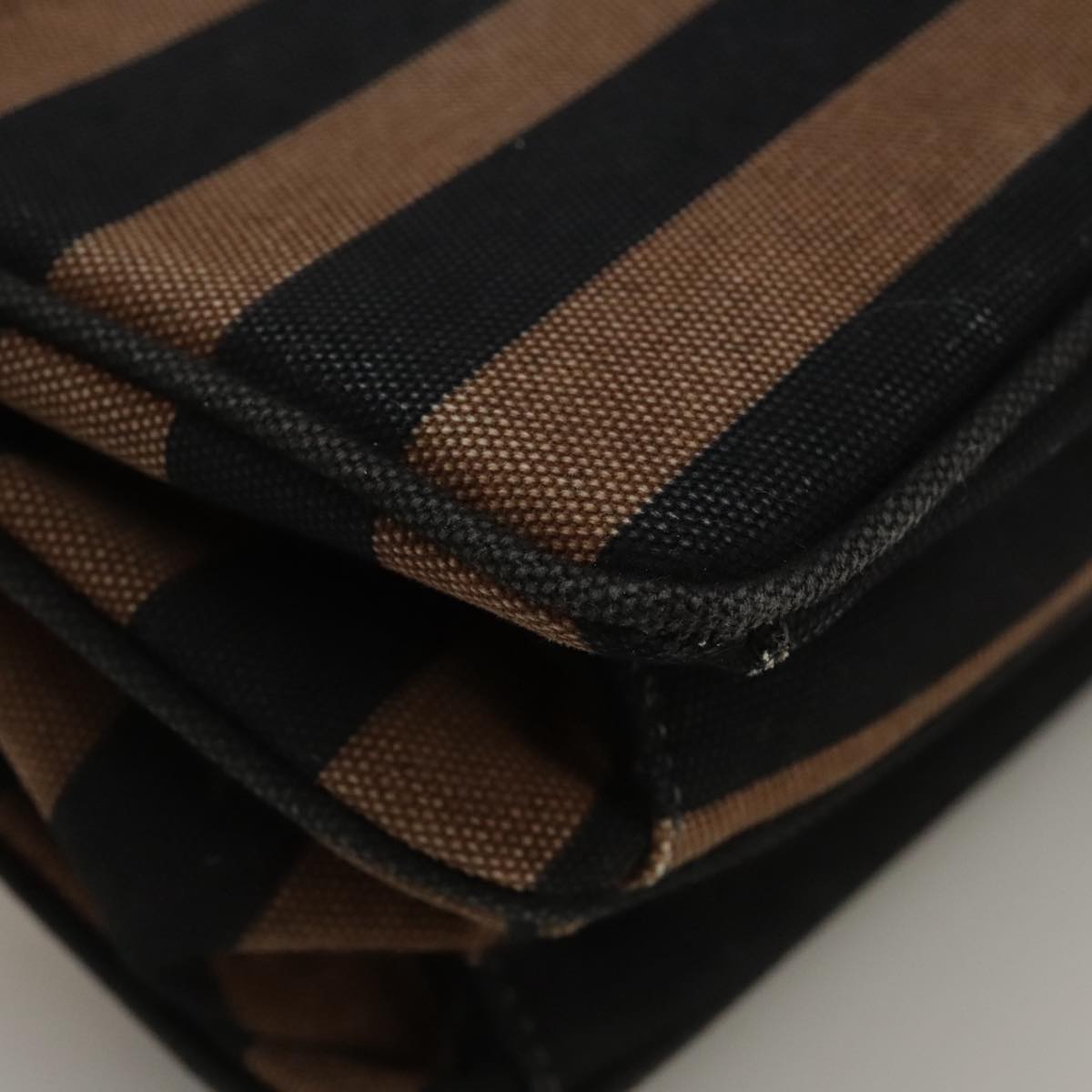 Prada Canapa Multicolour Canvas Shoulder Bag (Pre-Owned)