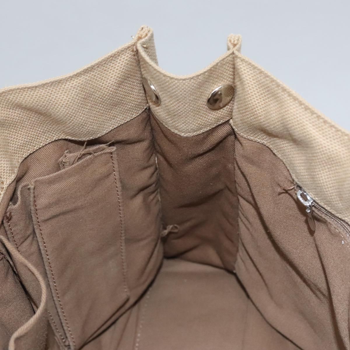 Burberry Blue Label Beige Canvas Tote Bag (Pre-Owned)