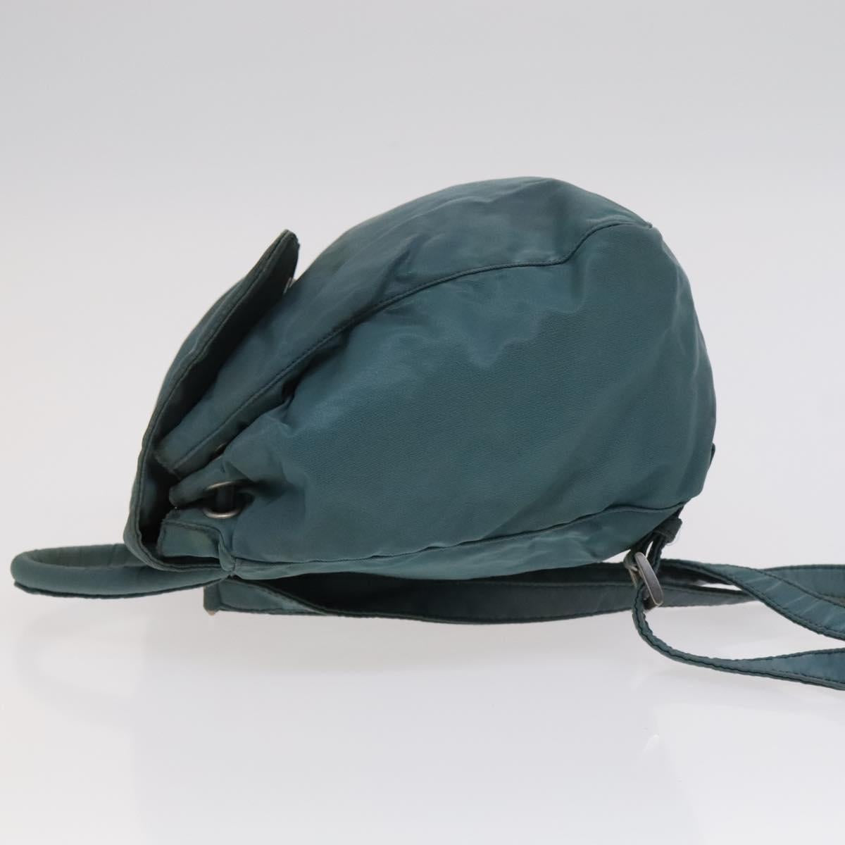 Prada Re-Nylon Blue Synthetic Backpack Bag (Pre-Owned)
