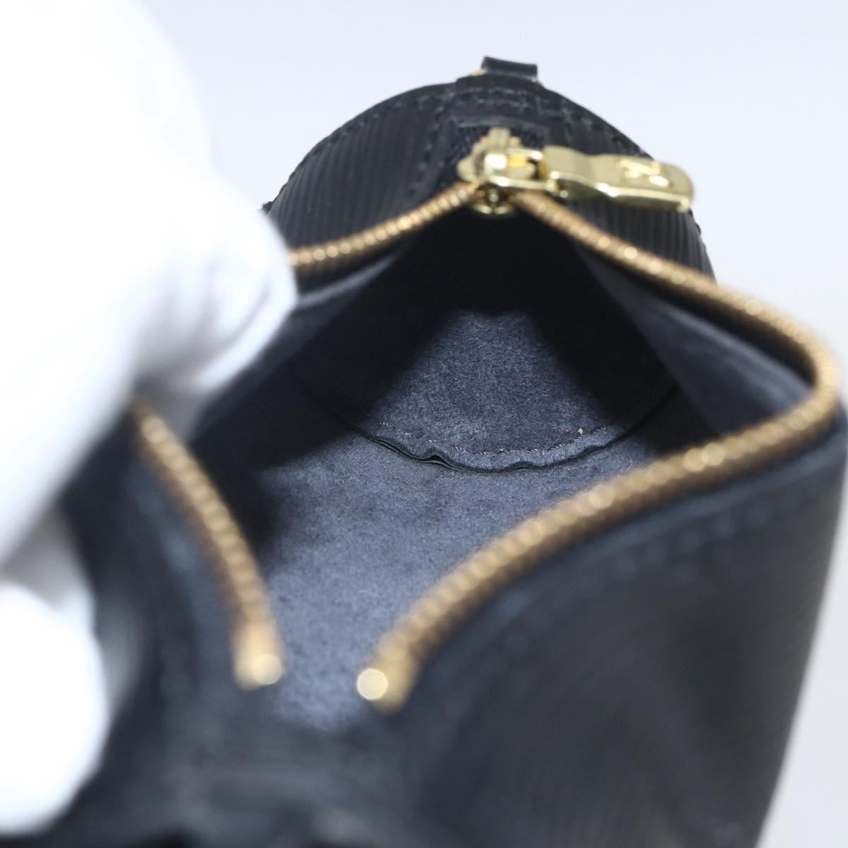 Louis Vuitton Soufflot Pochette Epi Leather Black Leather Clutche & Pouche Bag (Pre-Owned)