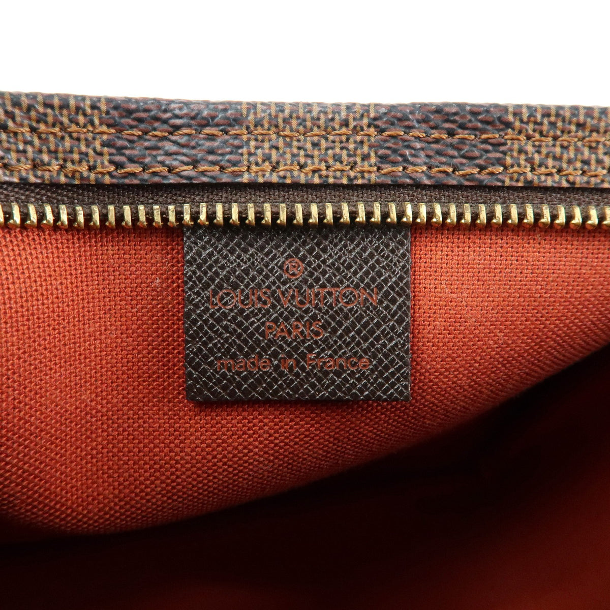 Louis Vuitton Trousse Make Up Damier Brown Canvas Clutche & Pouche Bag (Pre-Owned)