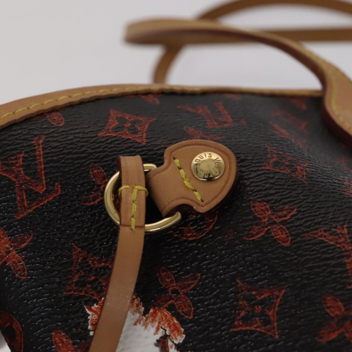 Louis Vuitton Neverfull Mm Black Canvas Tote Bag (Pre-Owned)