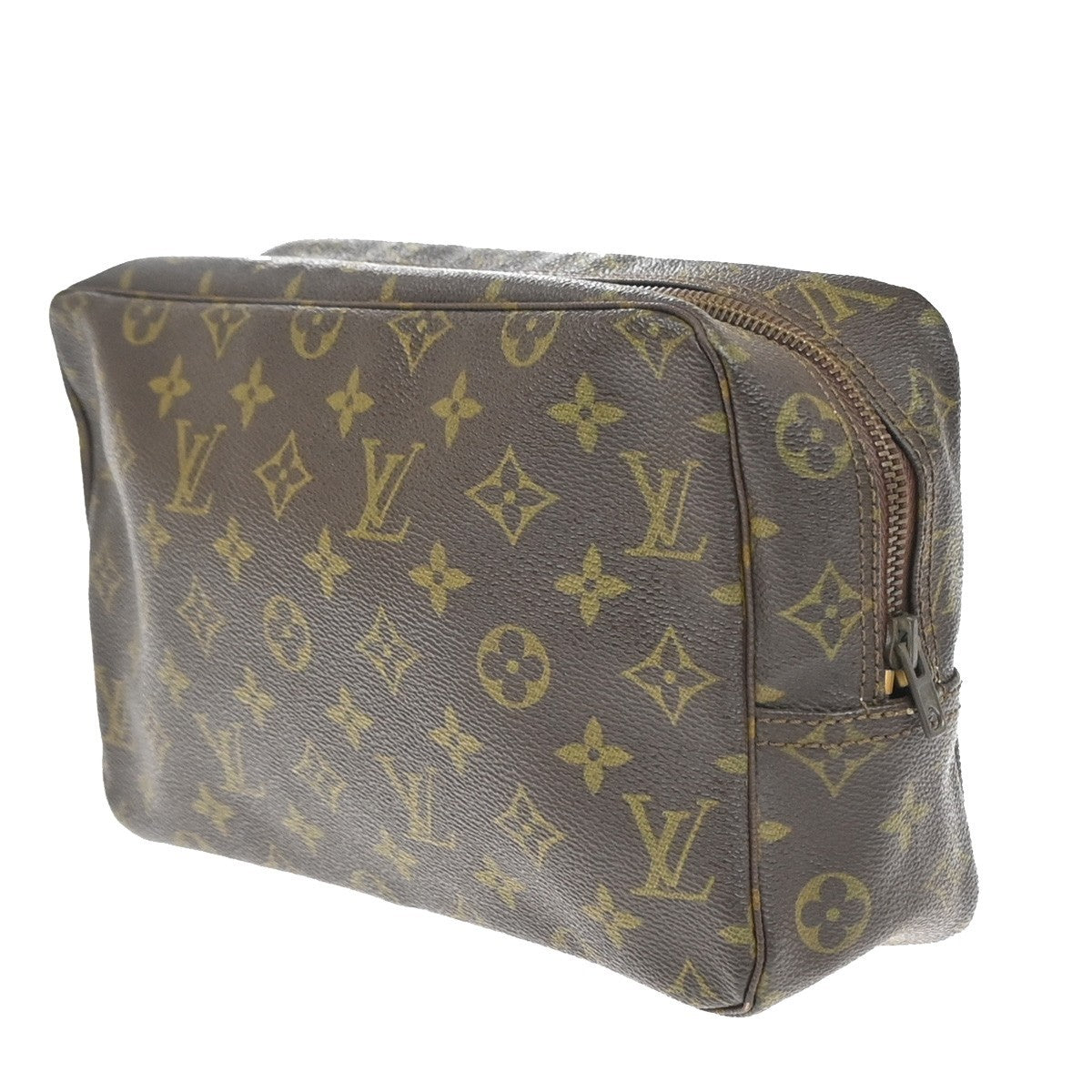 Louis Vuitton Trousse Toiletry Monogram Canvas Brown Canvas Toiletry Case Accessory (Pre-Owned)