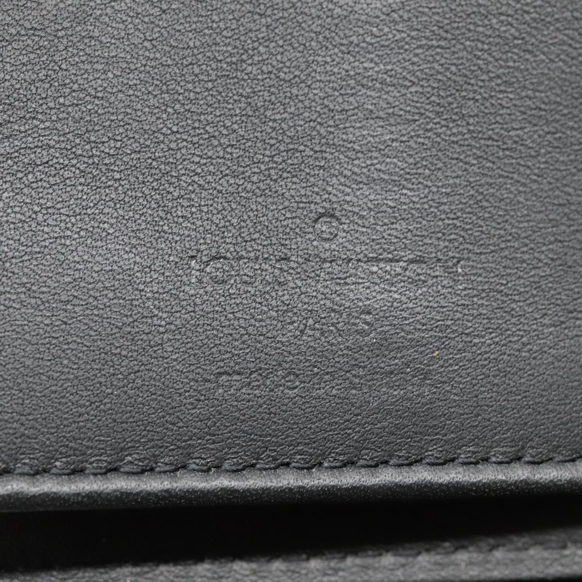 Louis Vuitton Zippy Wallet Vertical Black Leather Wallet (Pre-Owned)