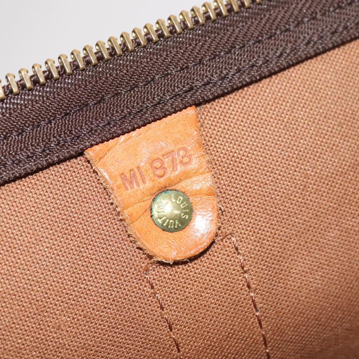 Louis Vuitton Keepall 60 Brown Canvas Travel Bag (Pre-Owned)