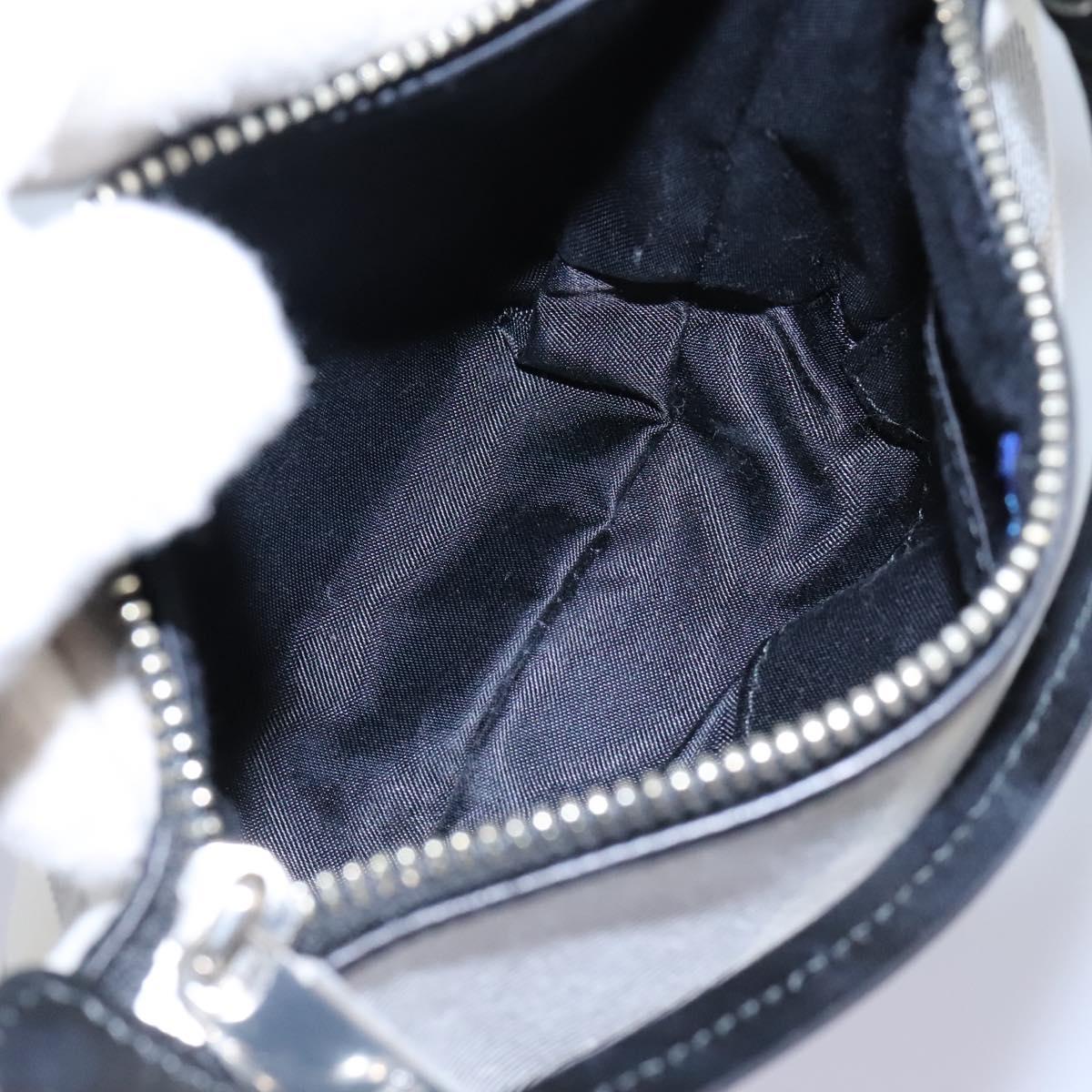 Burberry Nova Check Grey Canvas Clutch Bag (Pre-Owned)