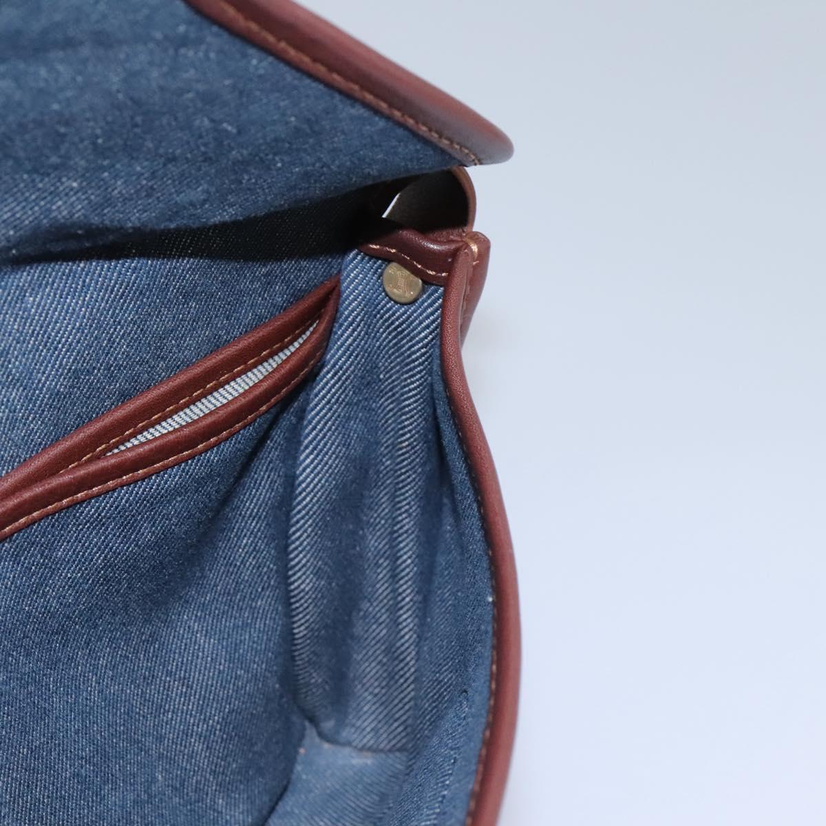 Céline Macadam Blue Denim - Jeans Shoulder Bag (Pre-Owned)