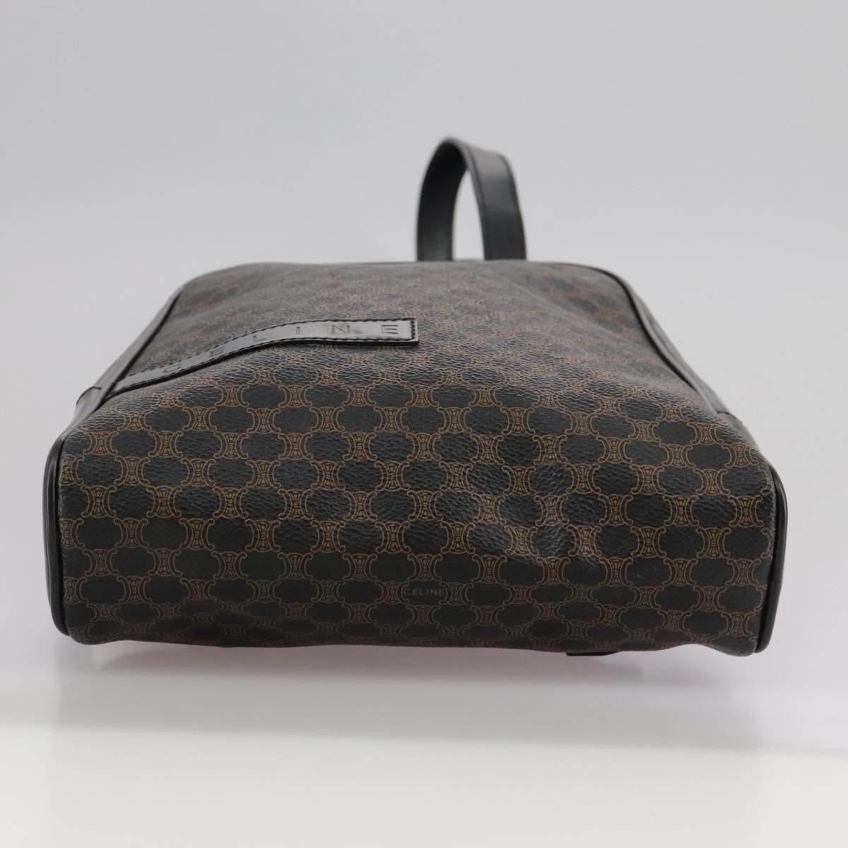 Céline Macadam Brown Canvas Backpack Bag (Pre-Owned)