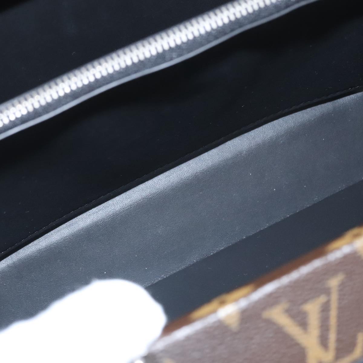 Louis Vuitton Macassar Brown Canvas Clutch Bag (Pre-Owned)