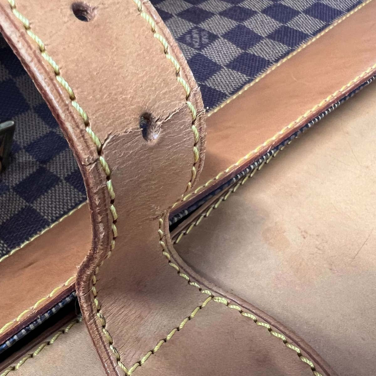 Louis Vuitton West End Centenaire Damier Brown Canvas Travel Bag Bag (Pre-Owned)