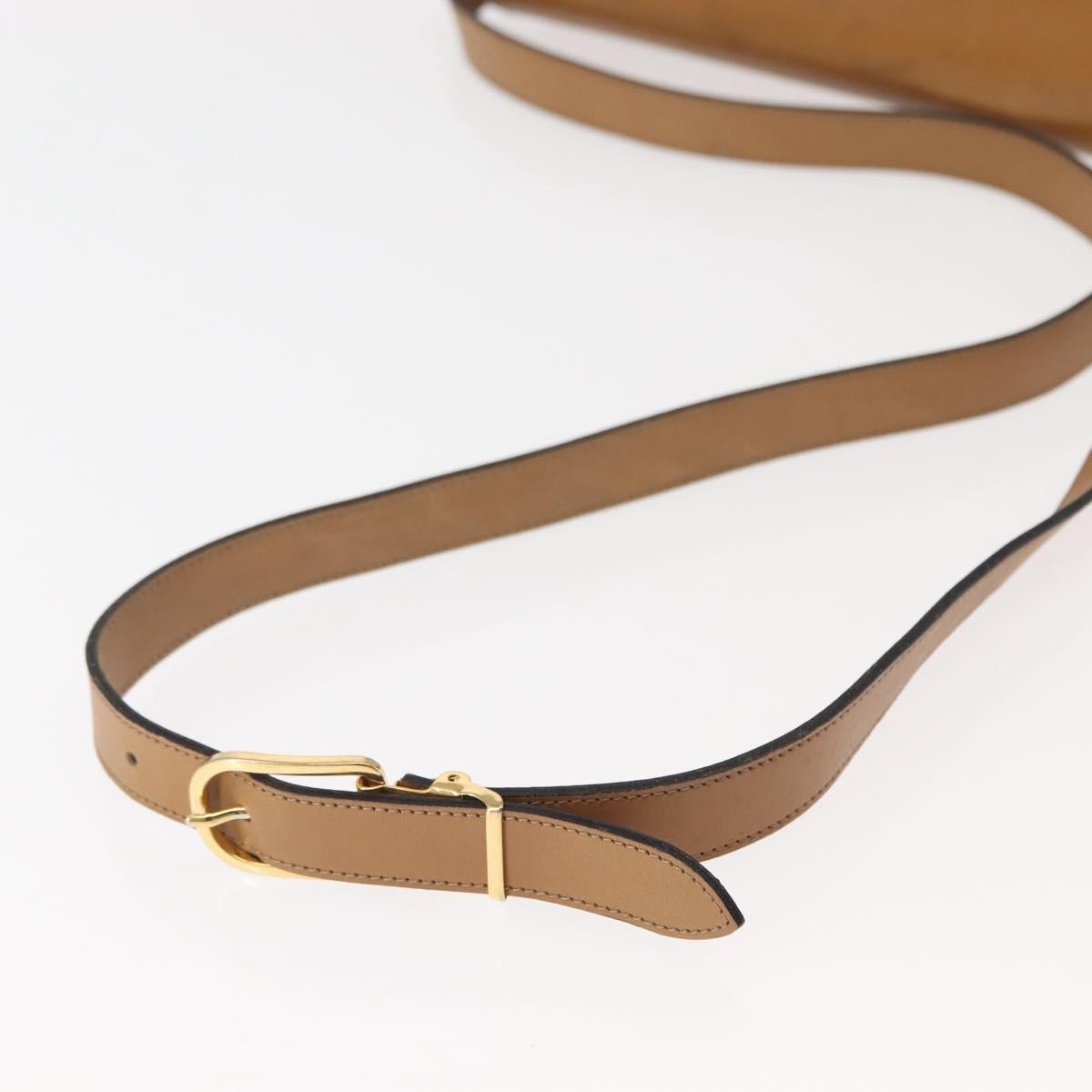 Christian Dior Vintage Honeycomb Canvas And Leather Brown Canvas Shoulder Bag Bag (Pre-Owned)