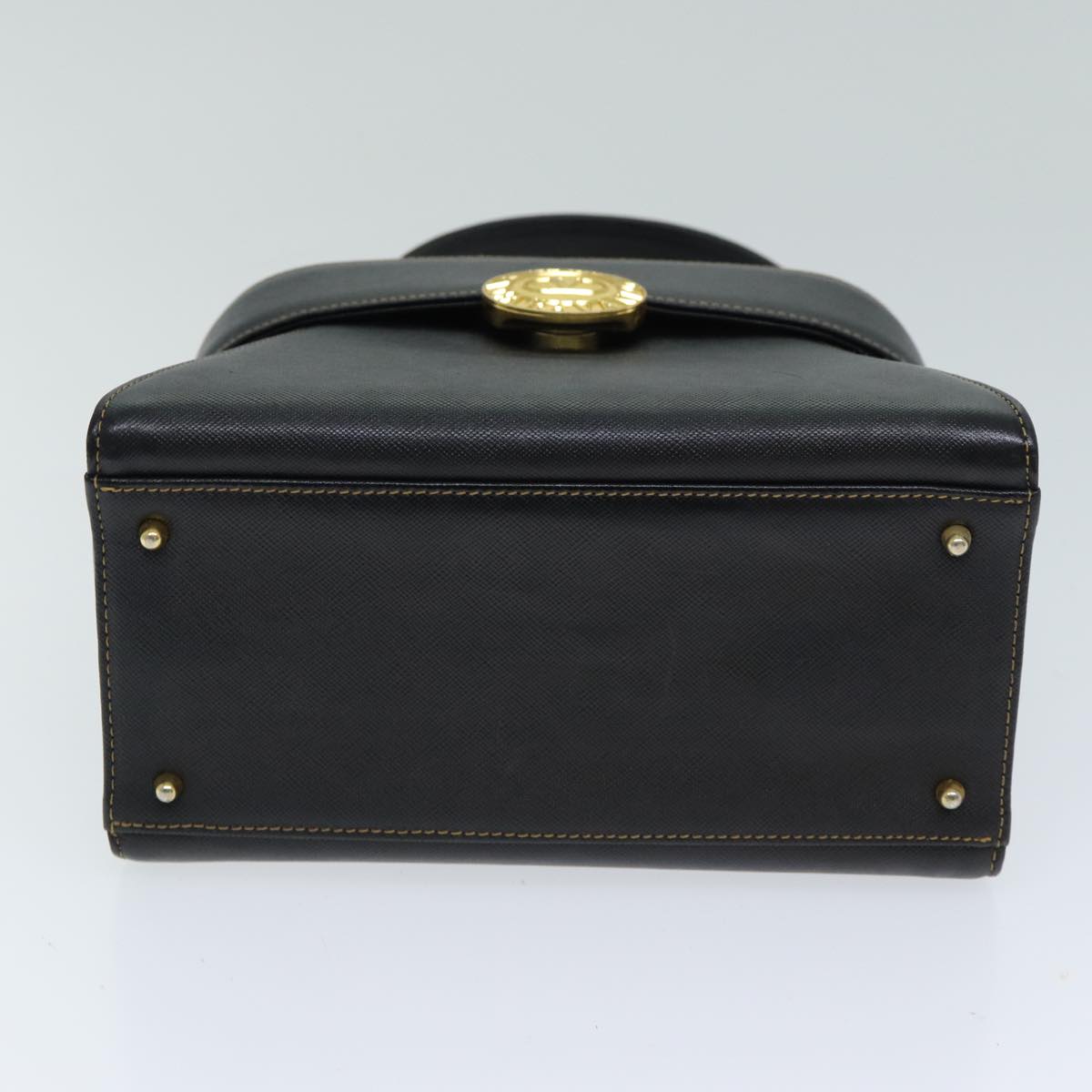 Valentino Garavani Black Leather Handbag (Pre-Owned)