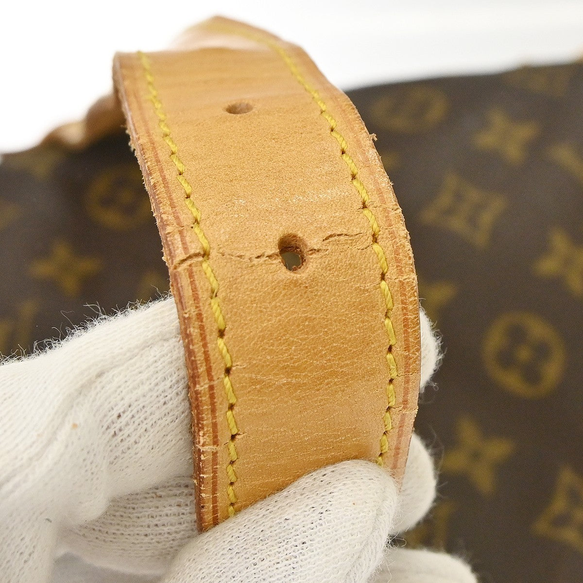 Louis Vuitton Saumur Monogram Canvas Brown Canvas Shoulder Bag Bag (Pre-Owned)