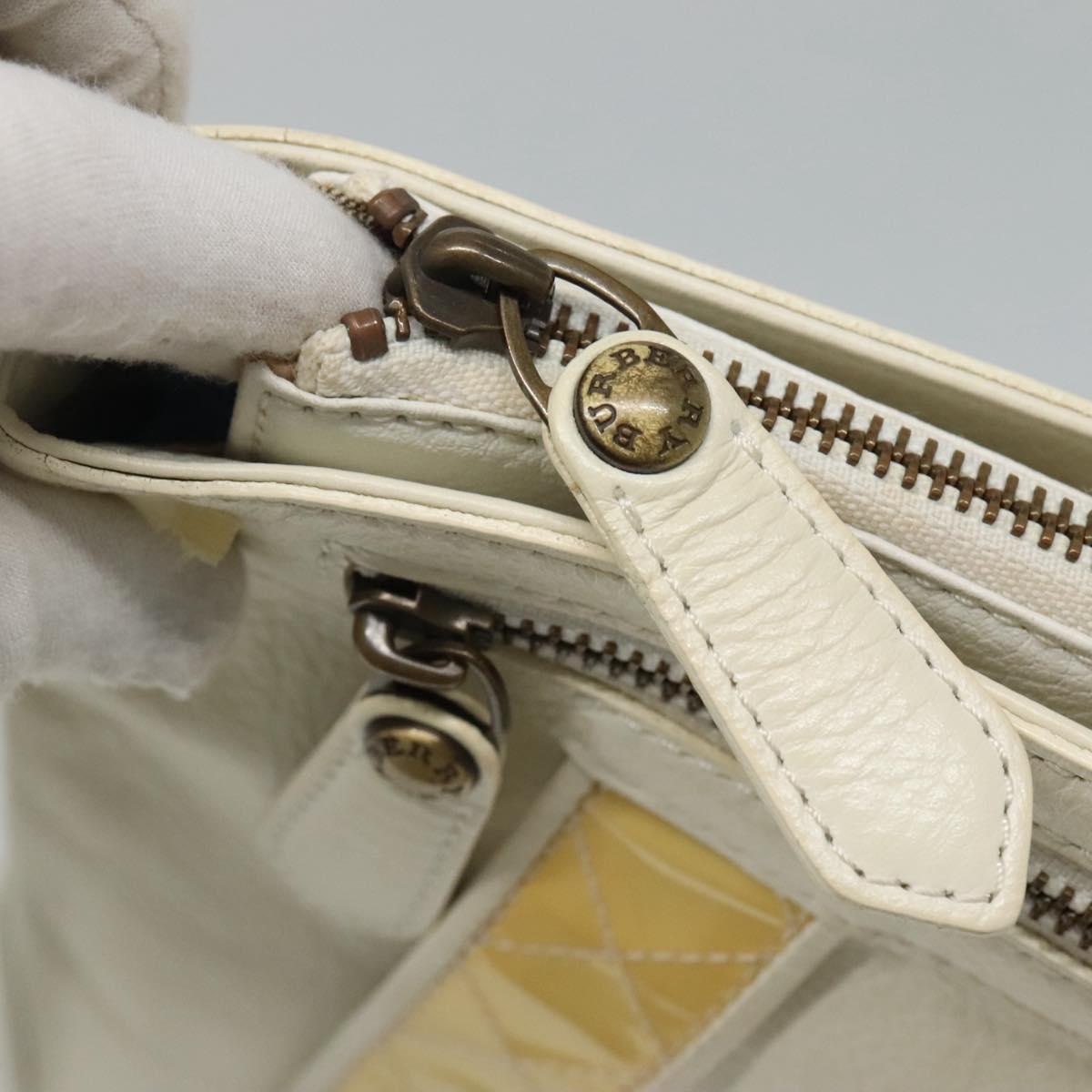 Burberry - Beige Leather Shoulder Bag (Pre-Owned)