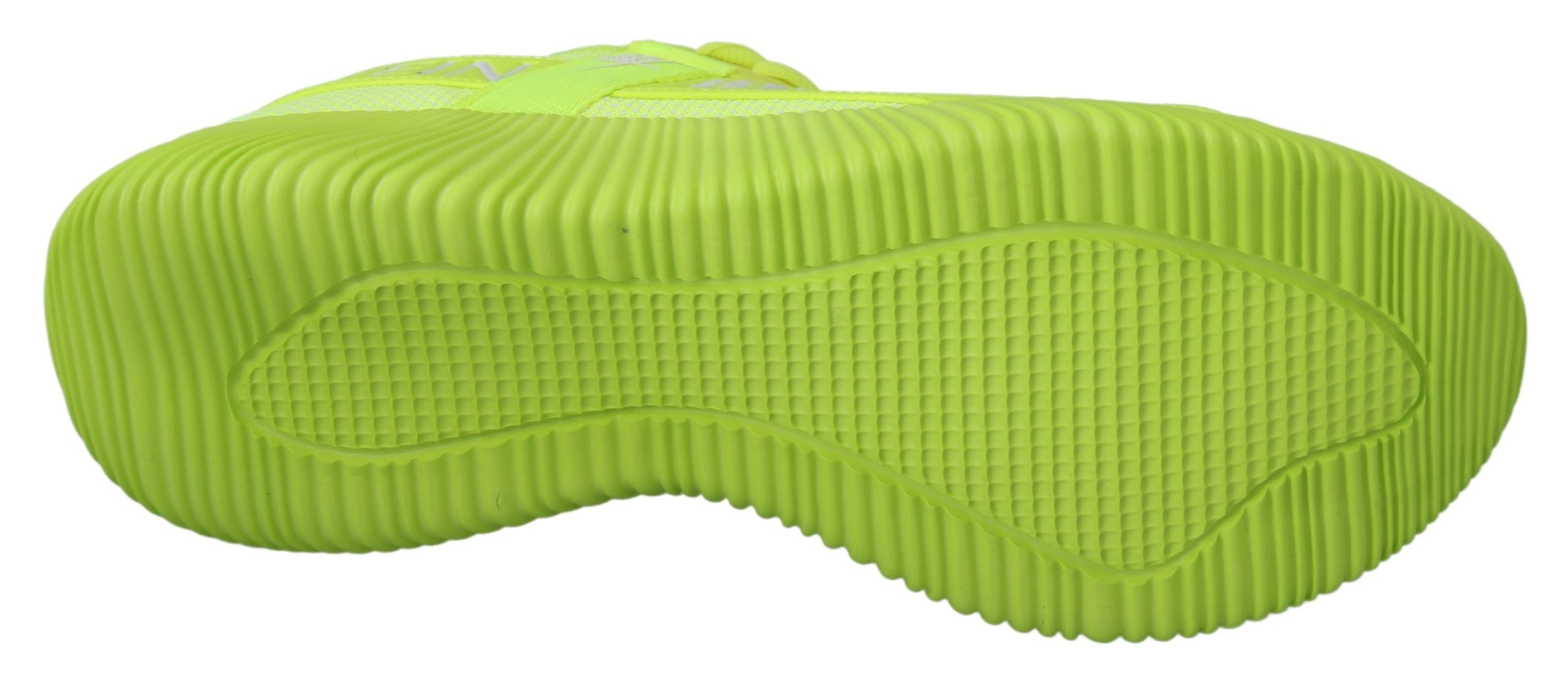 Philipp Plein Green CARTER Logo Hi-Top Sneakers Men's Shoes