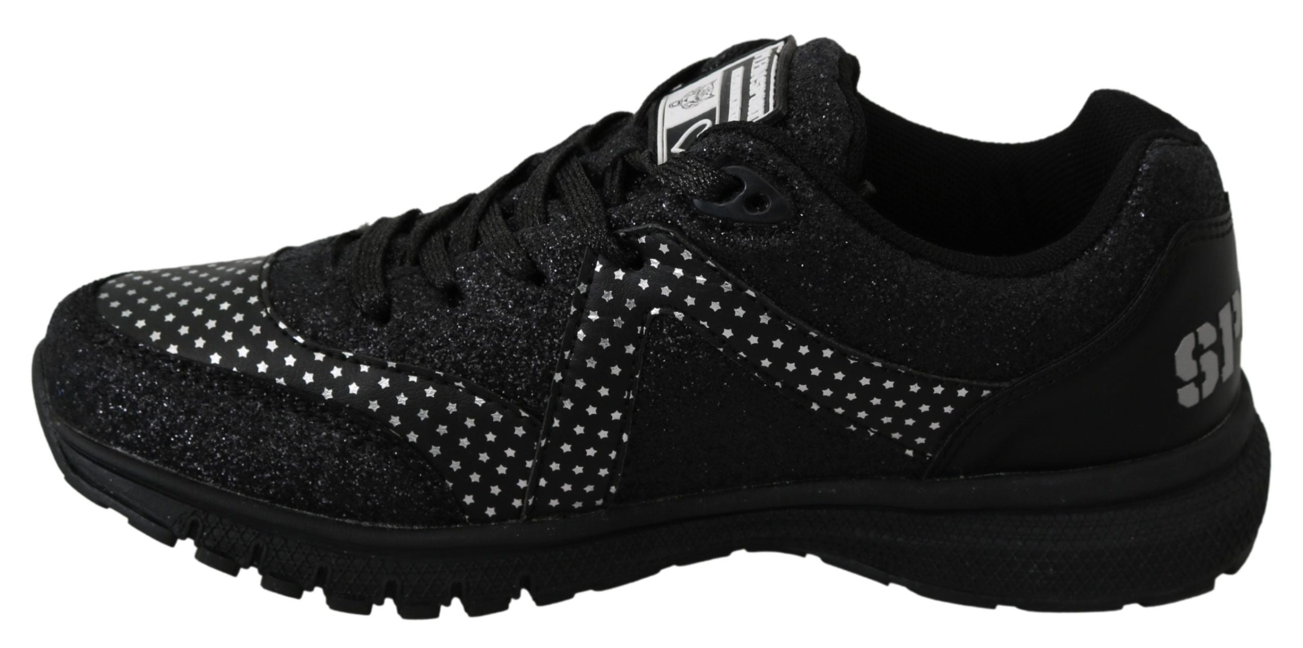 Philipp Plein Black Running Jasmines Sneakers Women's Shoes