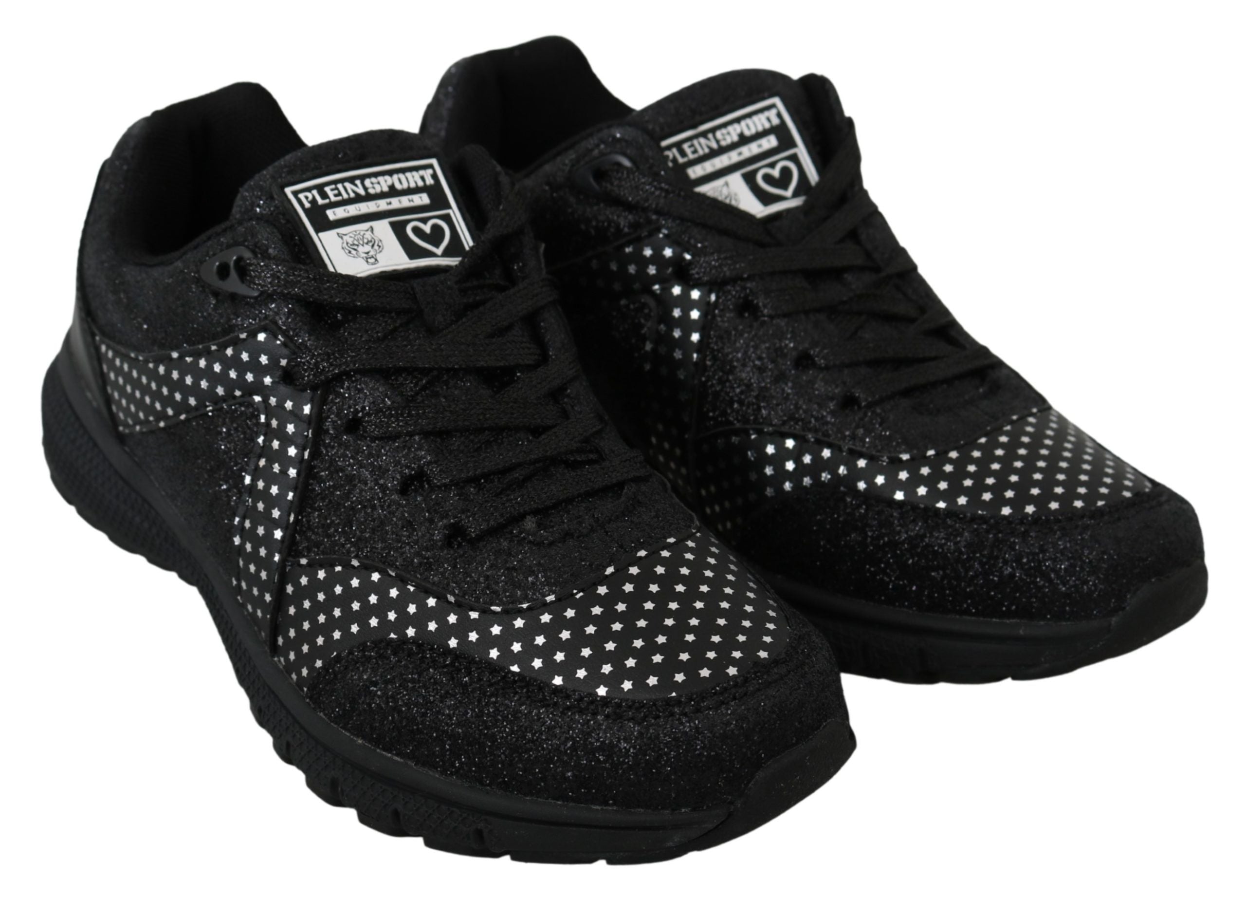 Philipp Plein Black Running Jasmines Sneakers Women's Shoes