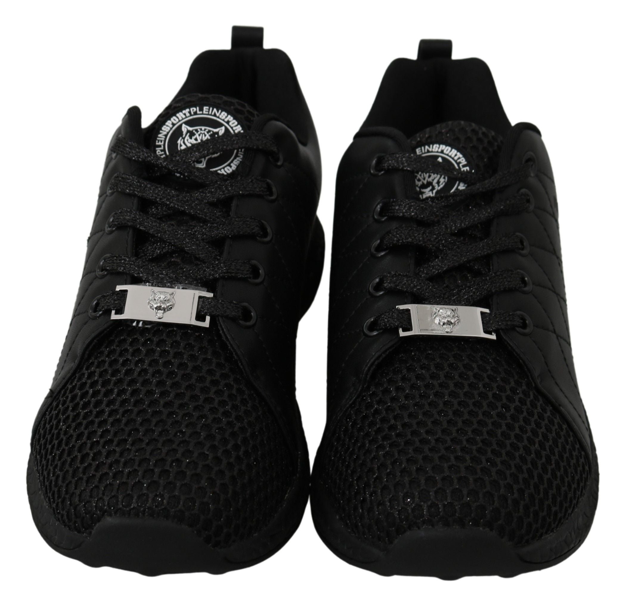 Philipp Plein Black Casual Running Sneakers Women's Shoes