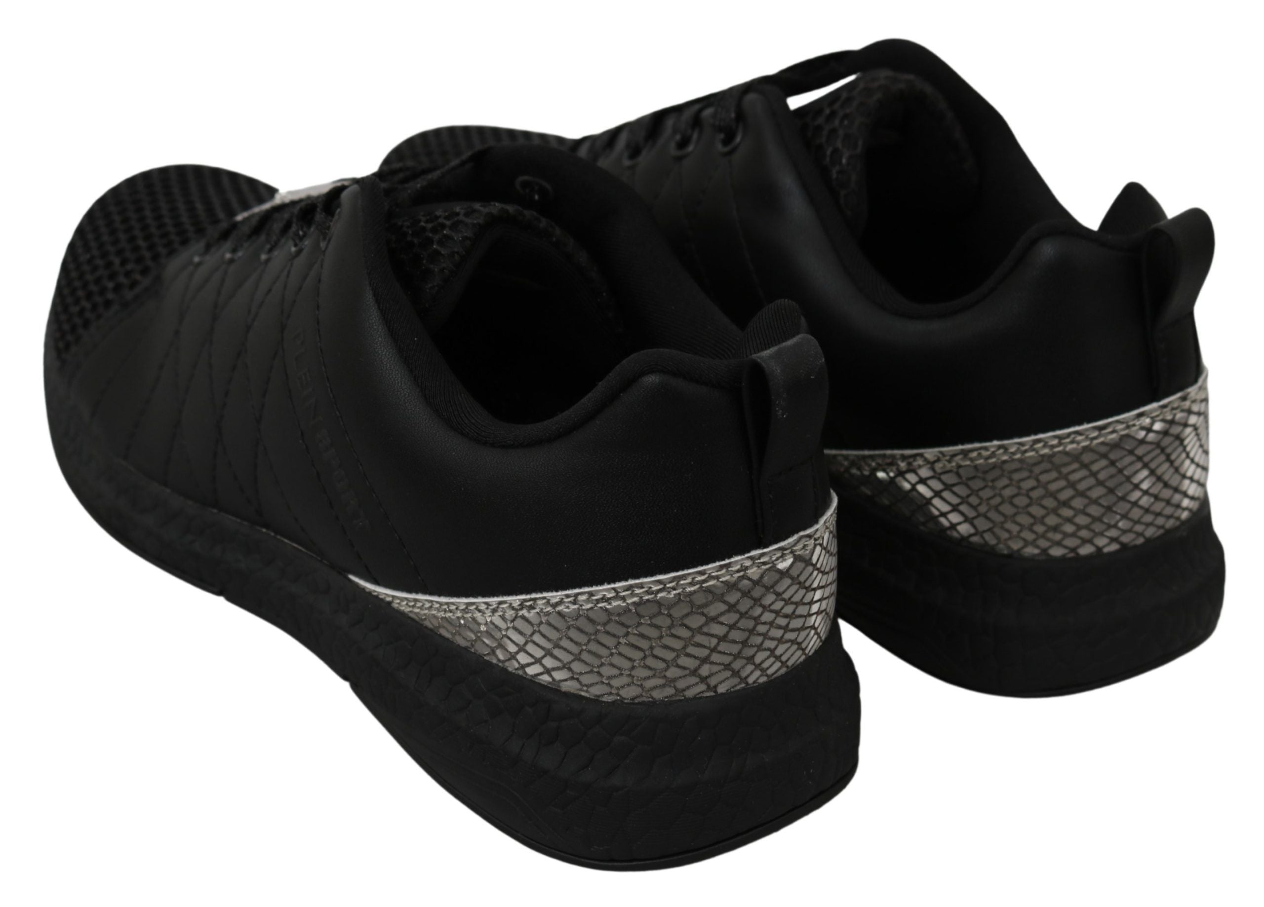 Philipp Plein Black Casual Running Sneakers Women's Shoes