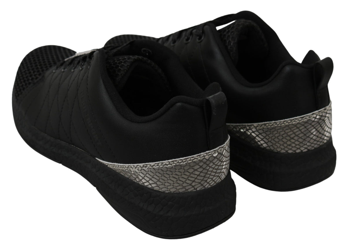 Philipp Plein Black Casual Running Sneakers Women's Shoes