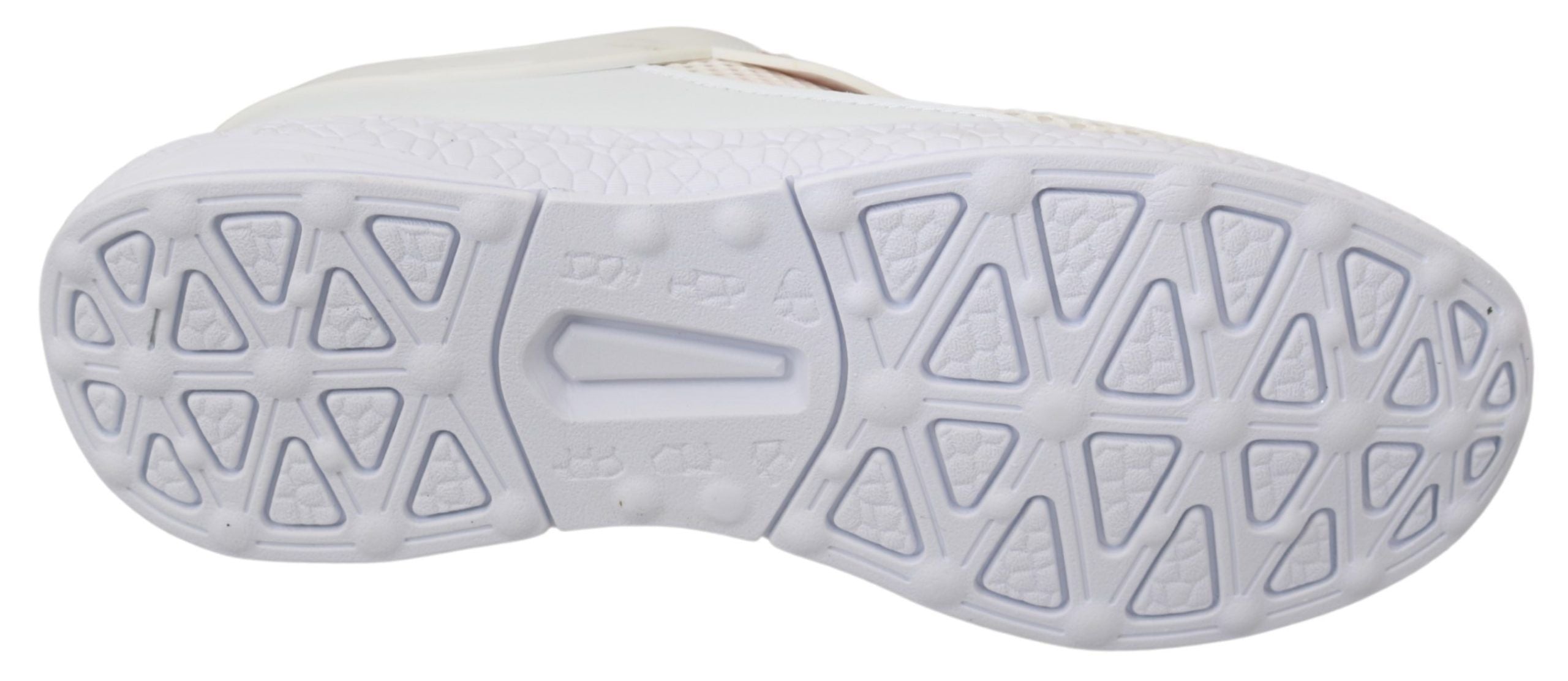 Philipp Plein White Pink Polyester Becky Sneakers Women's Shoes