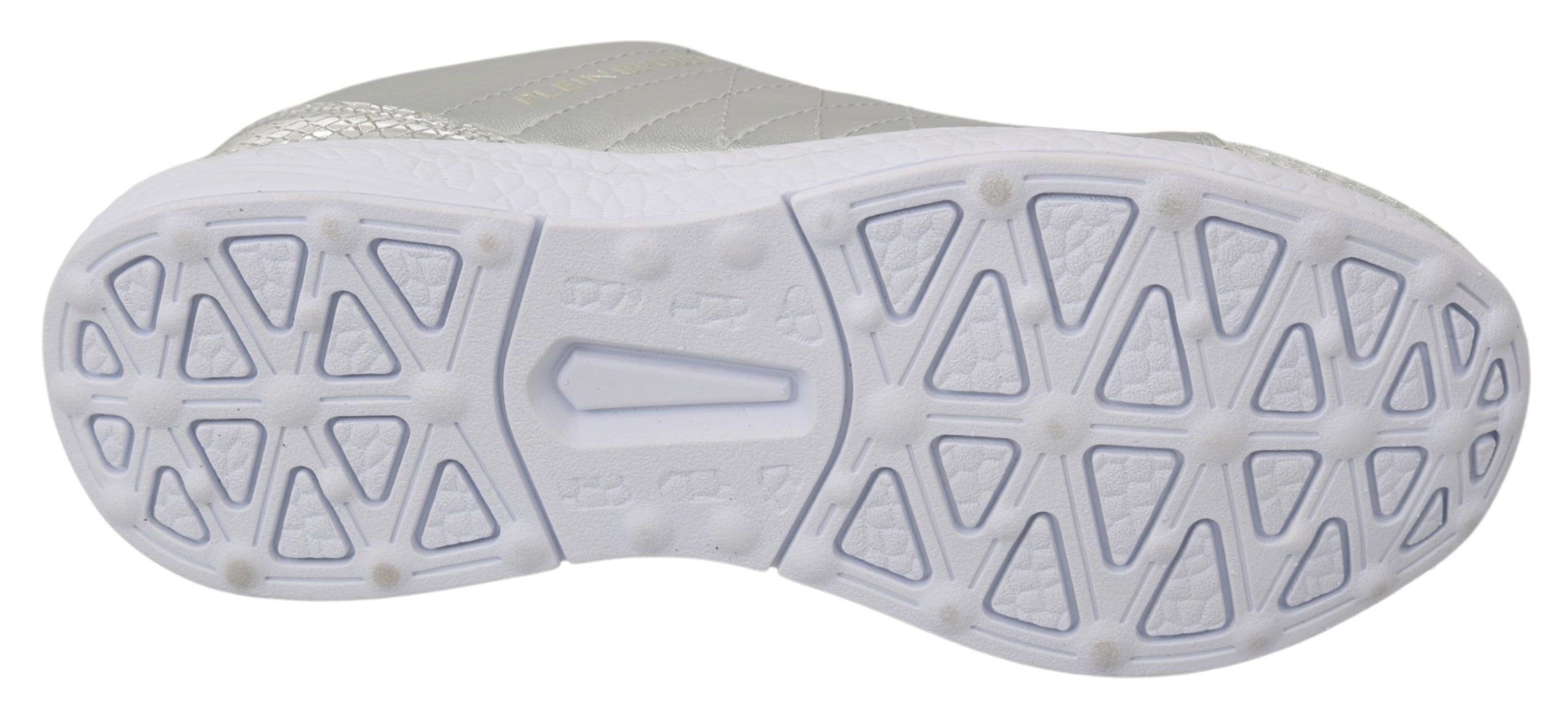 Philipp Plein Gisella Silver Polyester Sneakers Women's Shoes