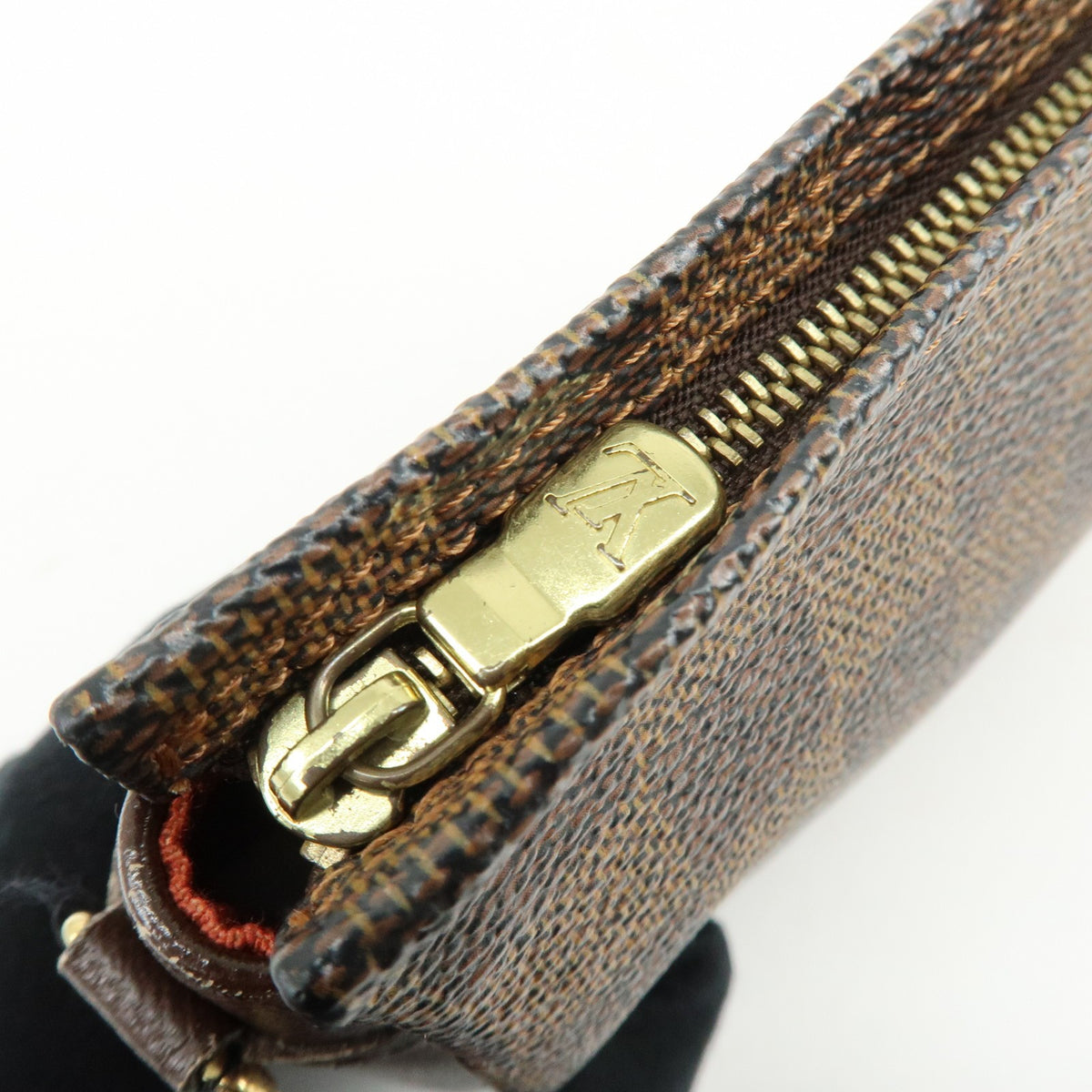 Louis Vuitton Trousse Make Up Damier Brown Canvas Clutche & Pouche Bag (Pre-Owned)