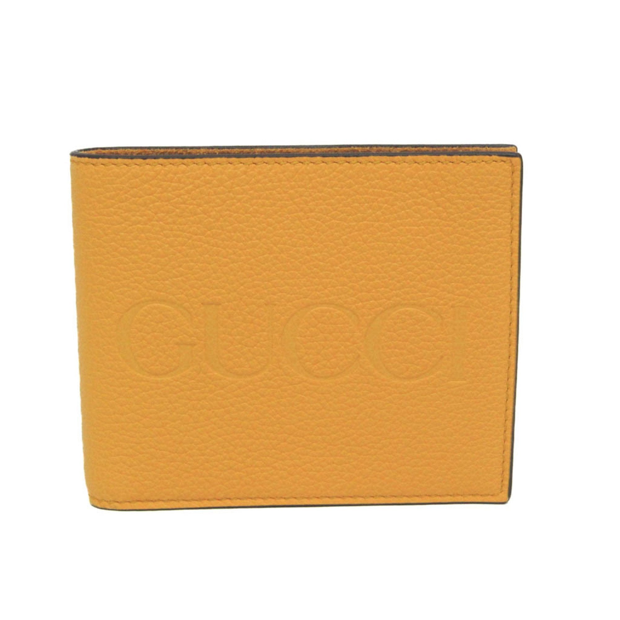 Gucci Gucci Yellow Leather Wallet (Pre-Owned)