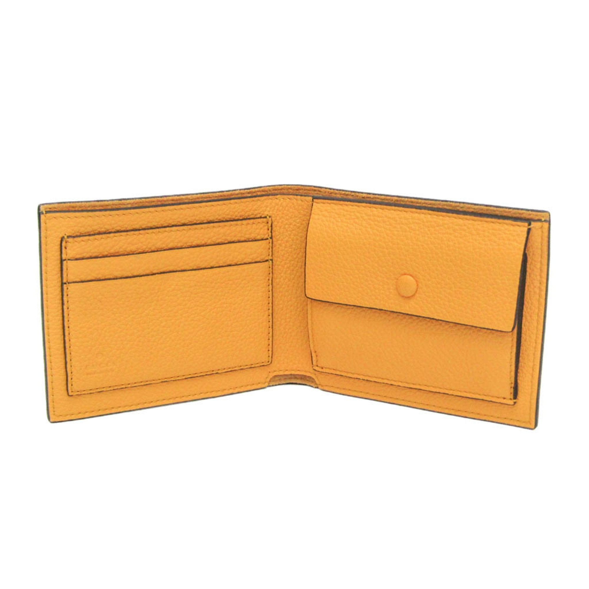 Gucci Gucci Yellow Leather Wallet (Pre-Owned)