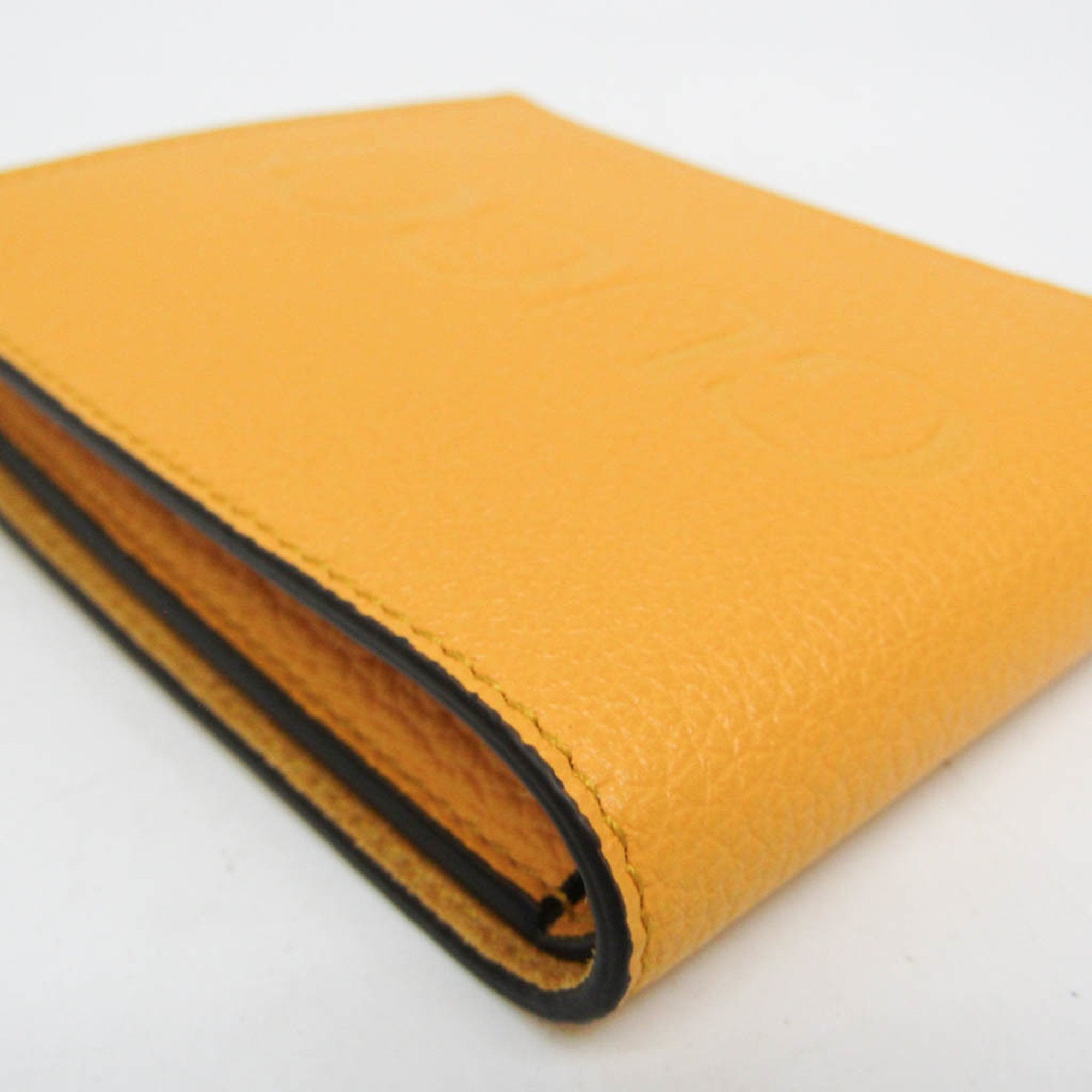 Gucci Gucci Yellow Leather Wallet (Pre-Owned)