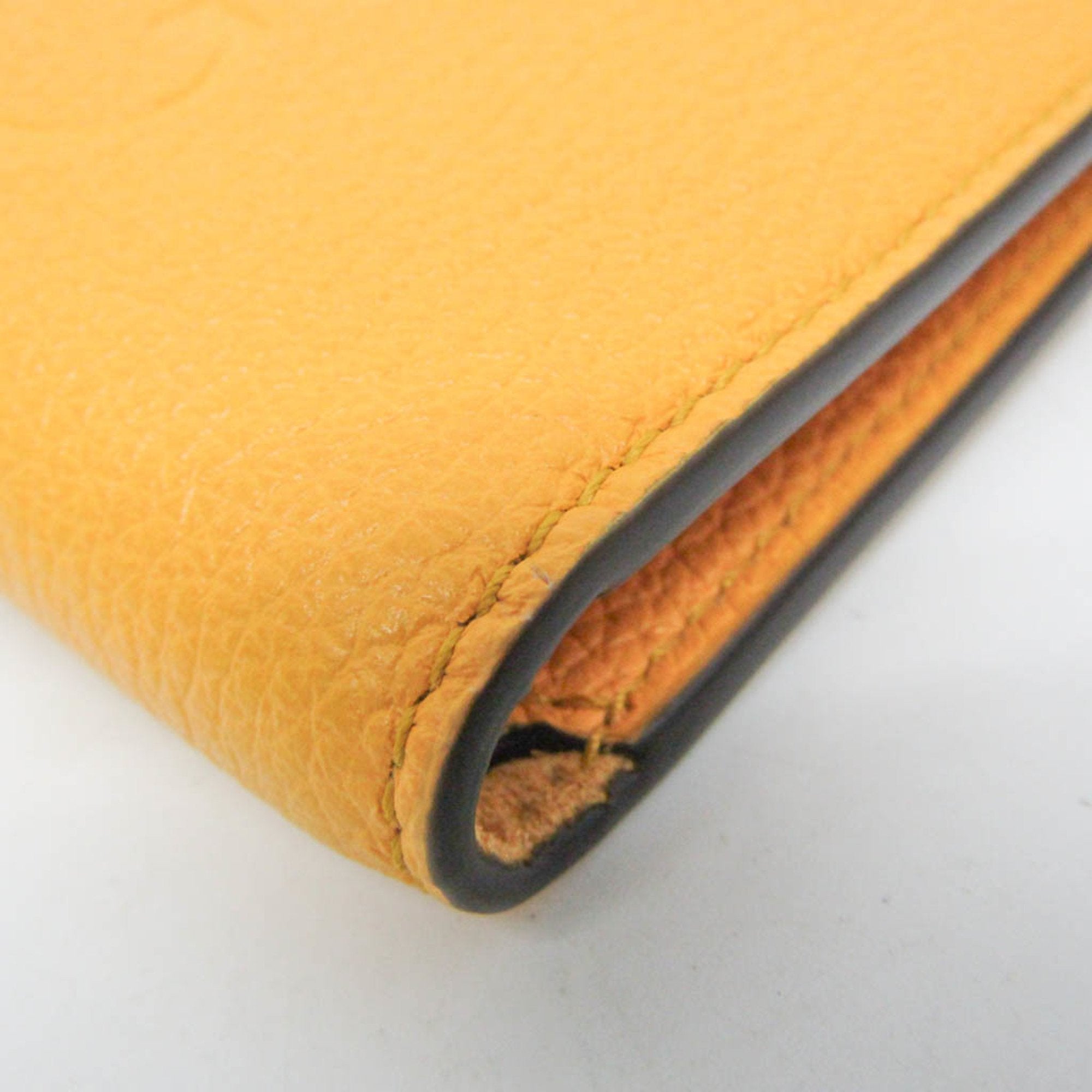 Gucci Gucci Yellow Leather Wallet (Pre-Owned)