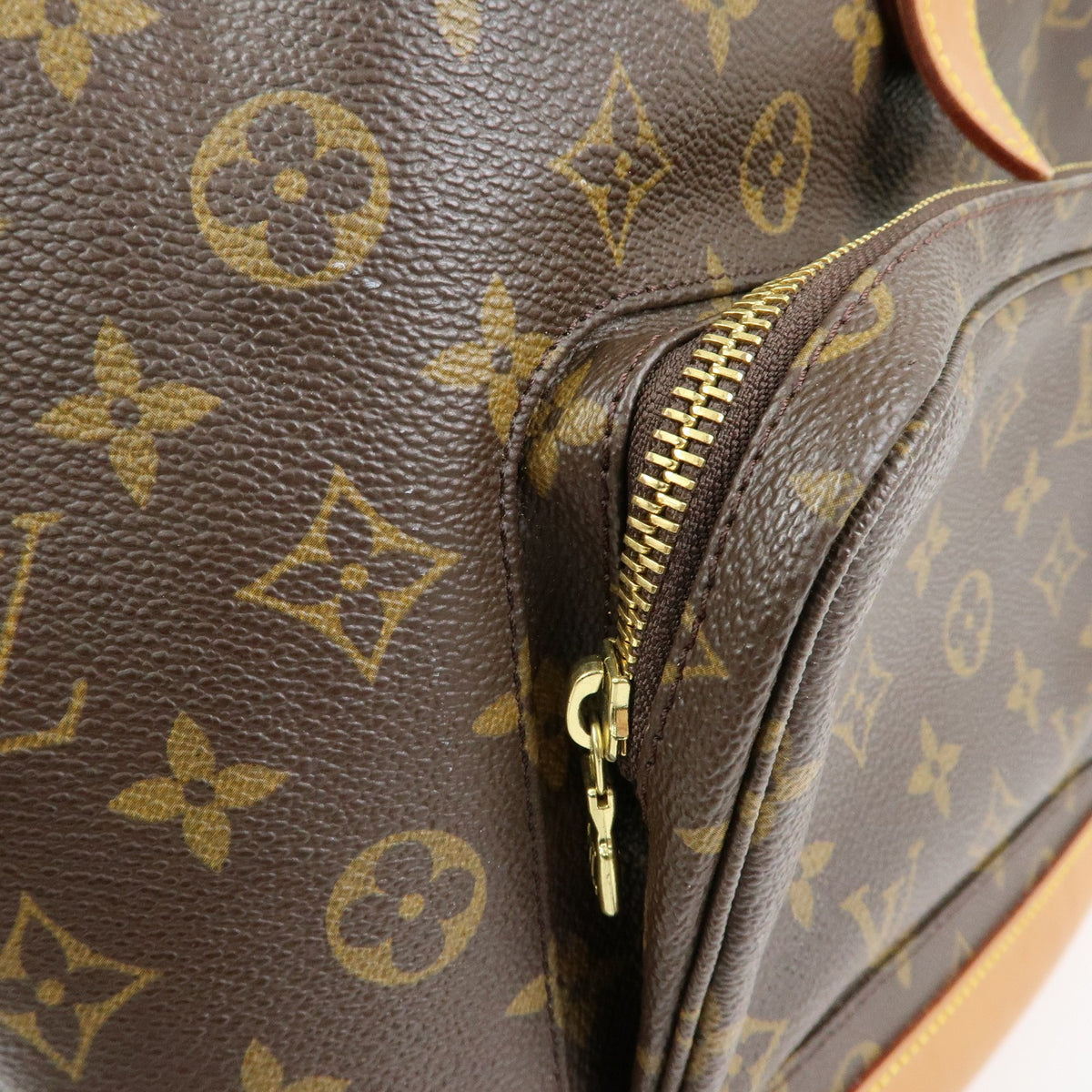 Louis Vuitton Vintage Montsouris Monogram Canvas Brown Canvas Backpack Bag (Pre-Owned)