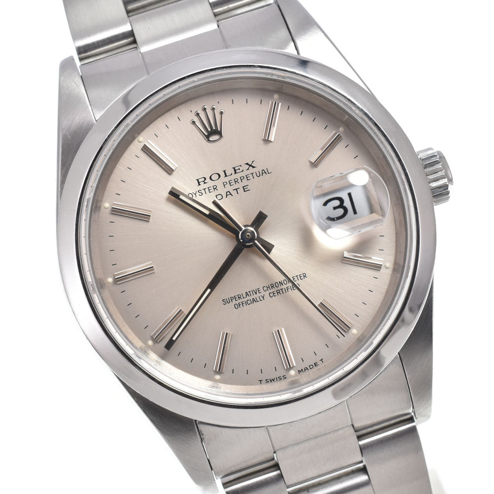 Rolex Oyster Perpetual Datejust Automatic Stainless Steel Watch (Pre-Owned)