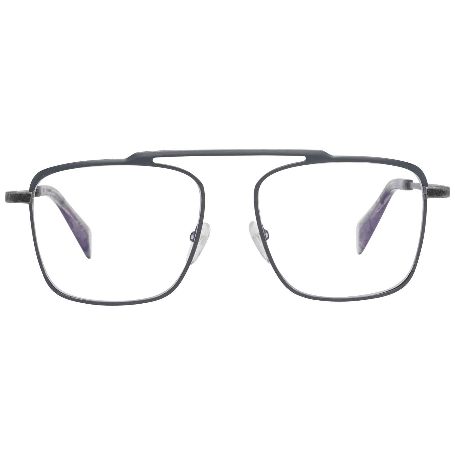 Yohji Yamamoto Gray Titanium Glasses Men's (Frames)