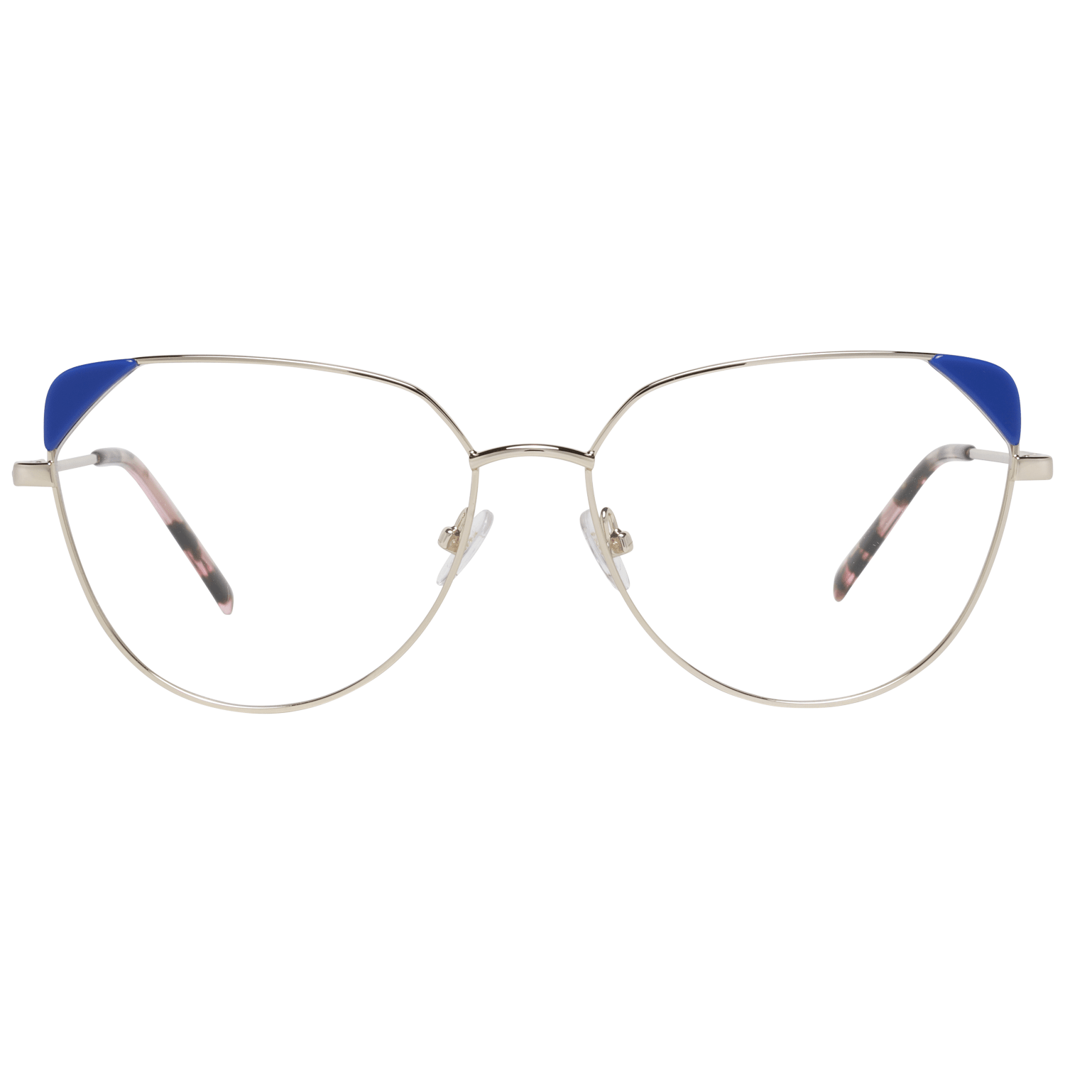 Emilio Pucci Gold Metal & Plastic Glasses Women's (Frames)